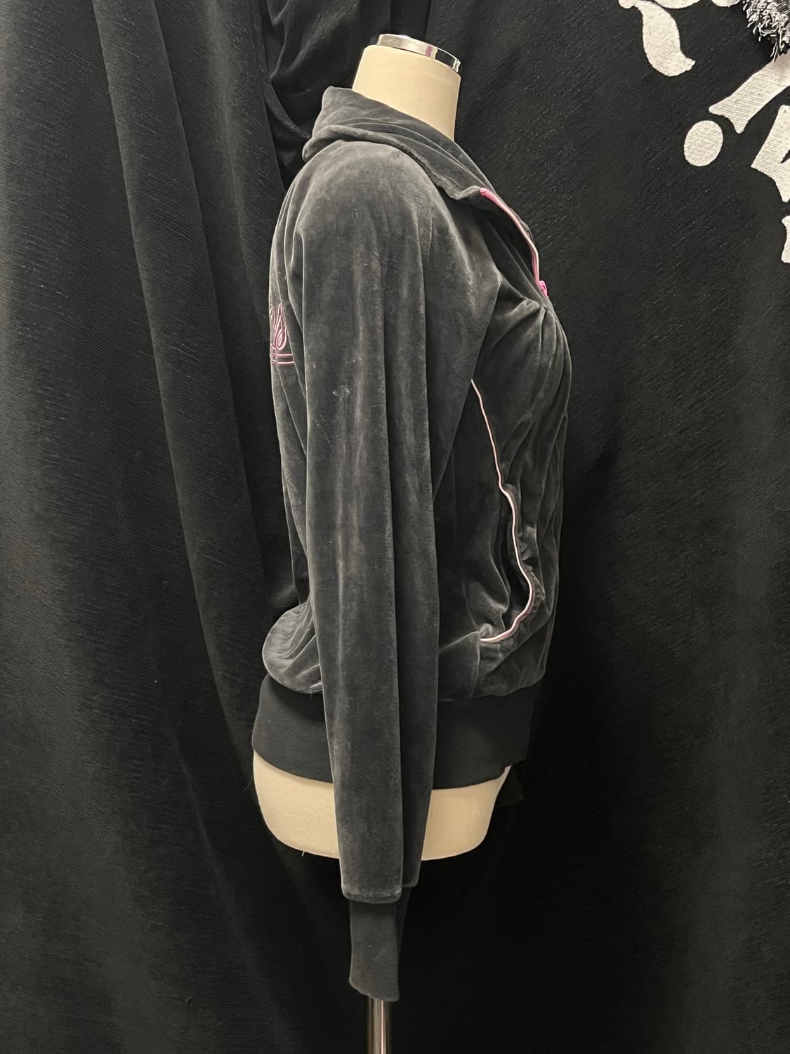 y2k 오네갸루 아디다스 벨벳 트랙탑 져지 집업 상품이미지2