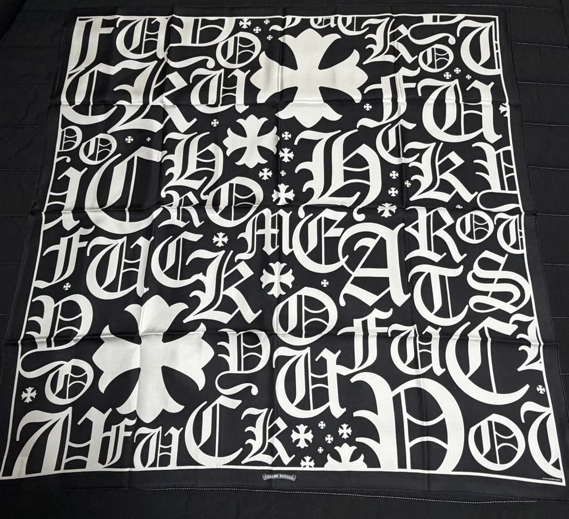 크롬하츠 ch fuck 스카프 상품이미지1