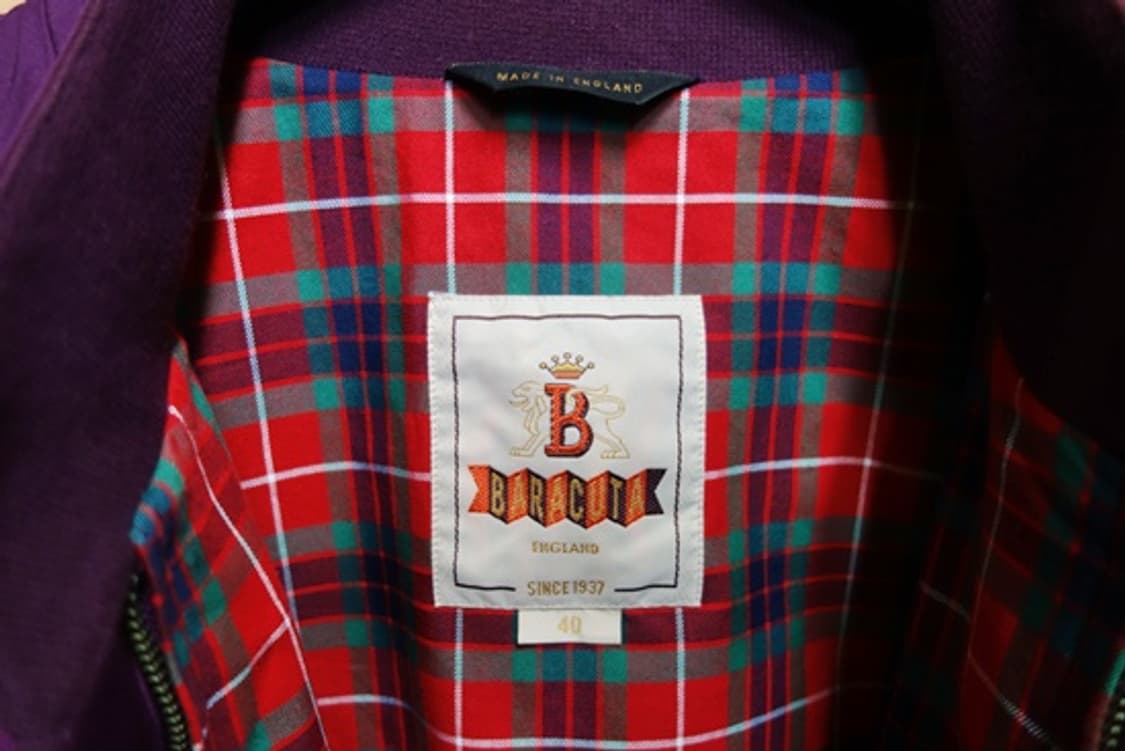 Baracuta 바라쿠타 G9 자켓 퍼플 플럼 40 (100) 상품이미지4