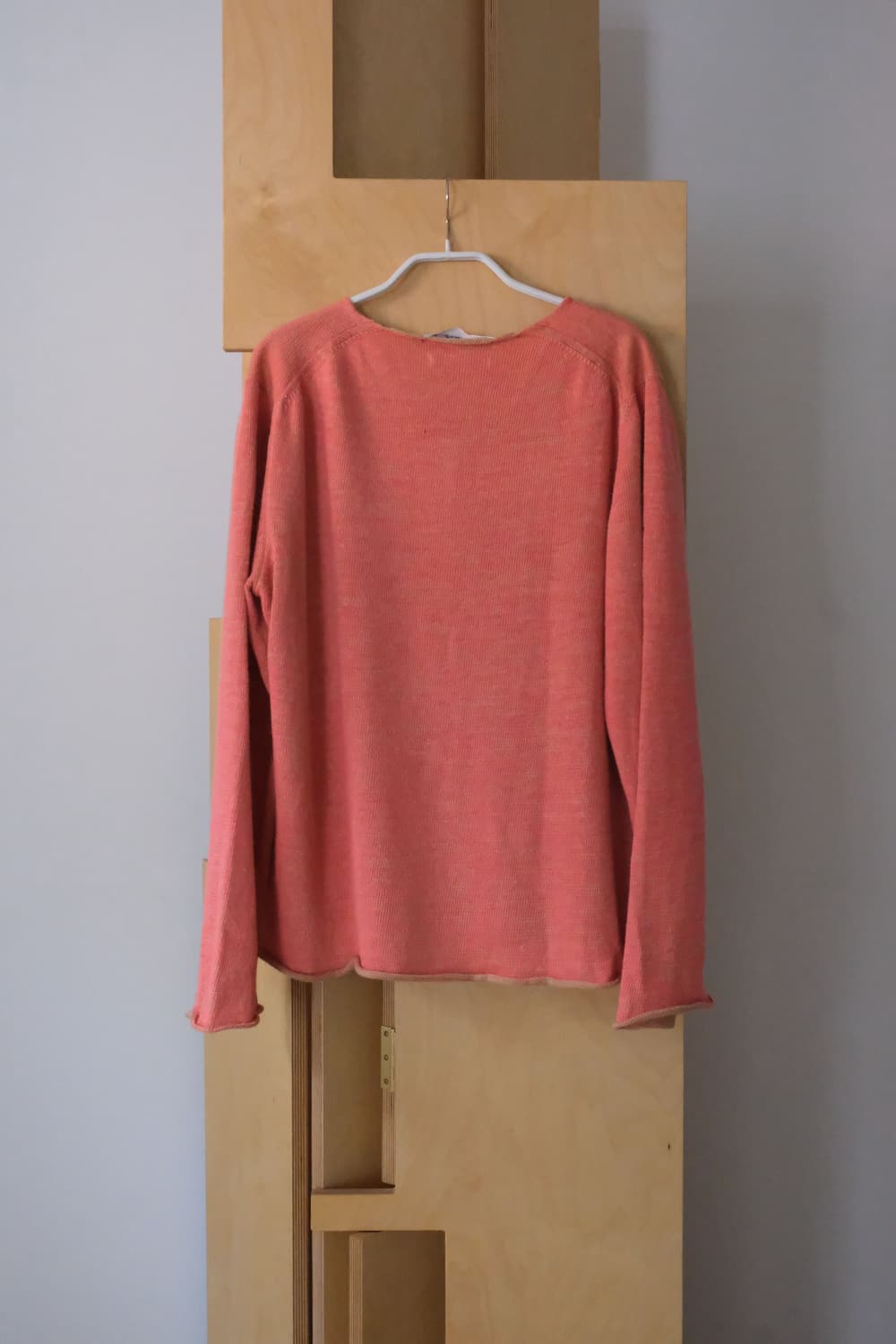 COMME des GARÇONS Cut-off V-neck Knit 상품이미지2