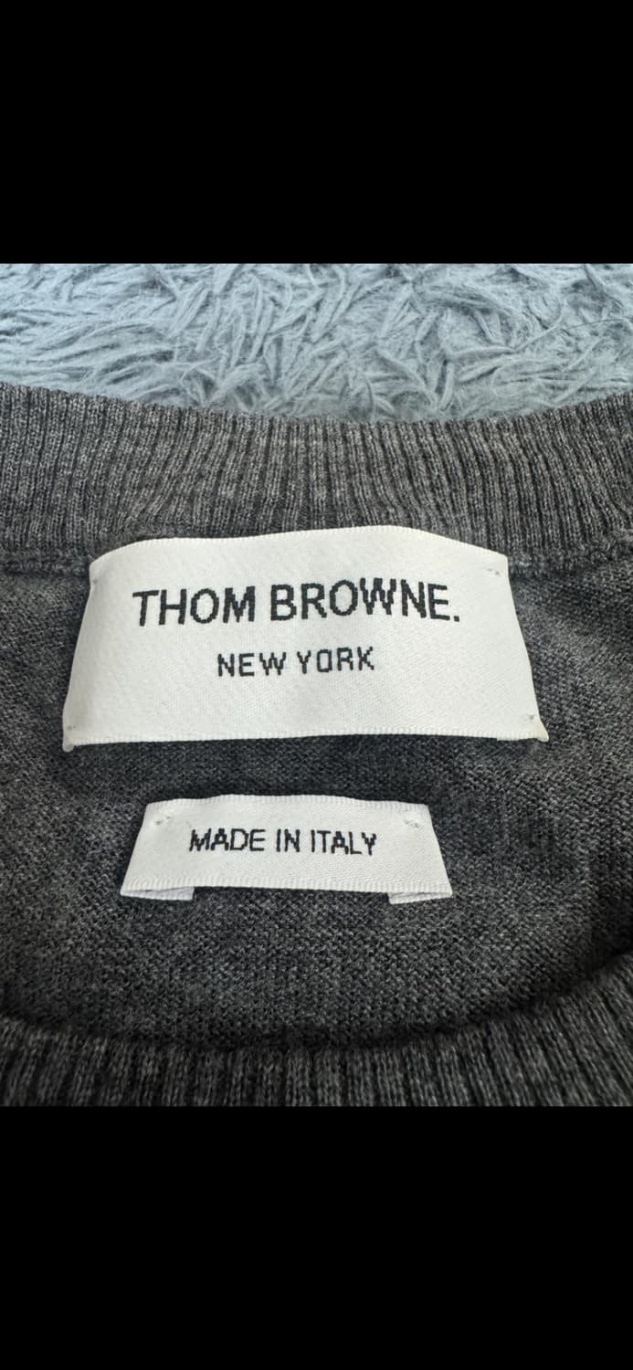 톰브라운 메리노울 니트 3사이즈 상품이미지2