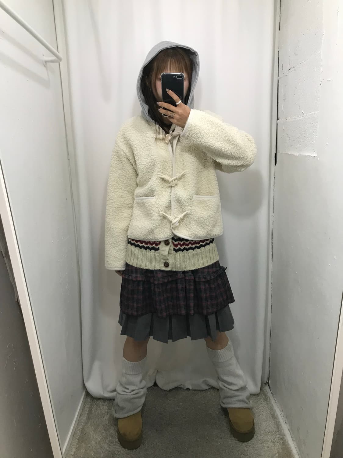 👻겨울 몽글 스쿨룩 코디 세트 👻 상품이미지2