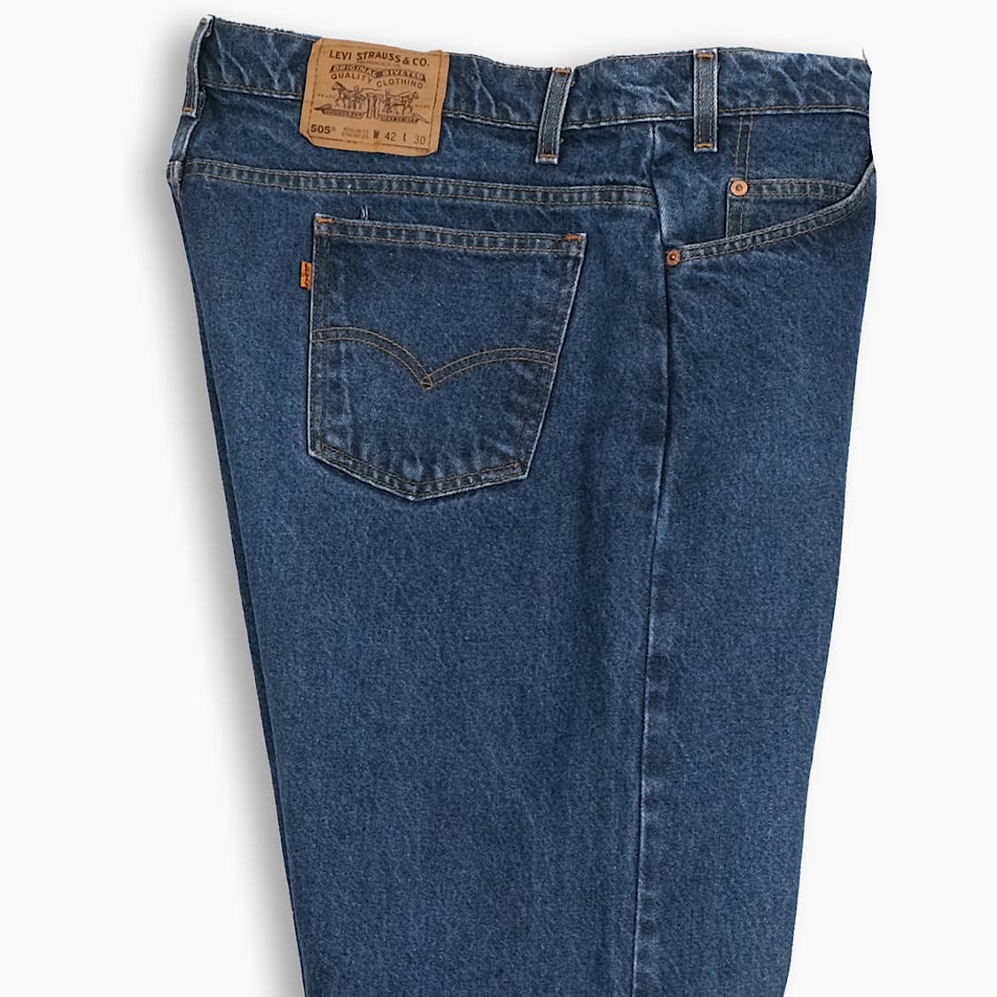 리바이스 505 오렌지탭 진청 90s 40 인치 OR5054232 상품이미지5