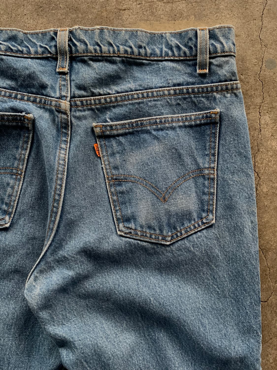 90s 리바이스 517 오렌지탭 데님 팬츠 36X33 상품이미지7