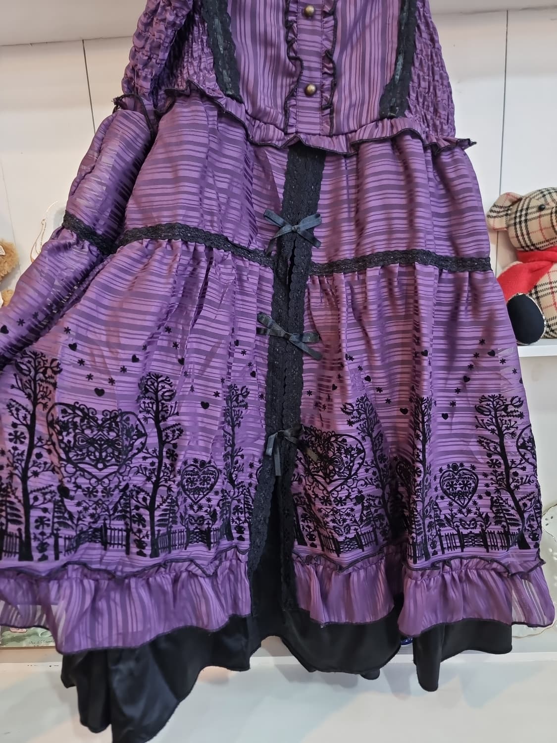 axes femme(액시즈팜) 고딕 가든 원피스 상품이미지6