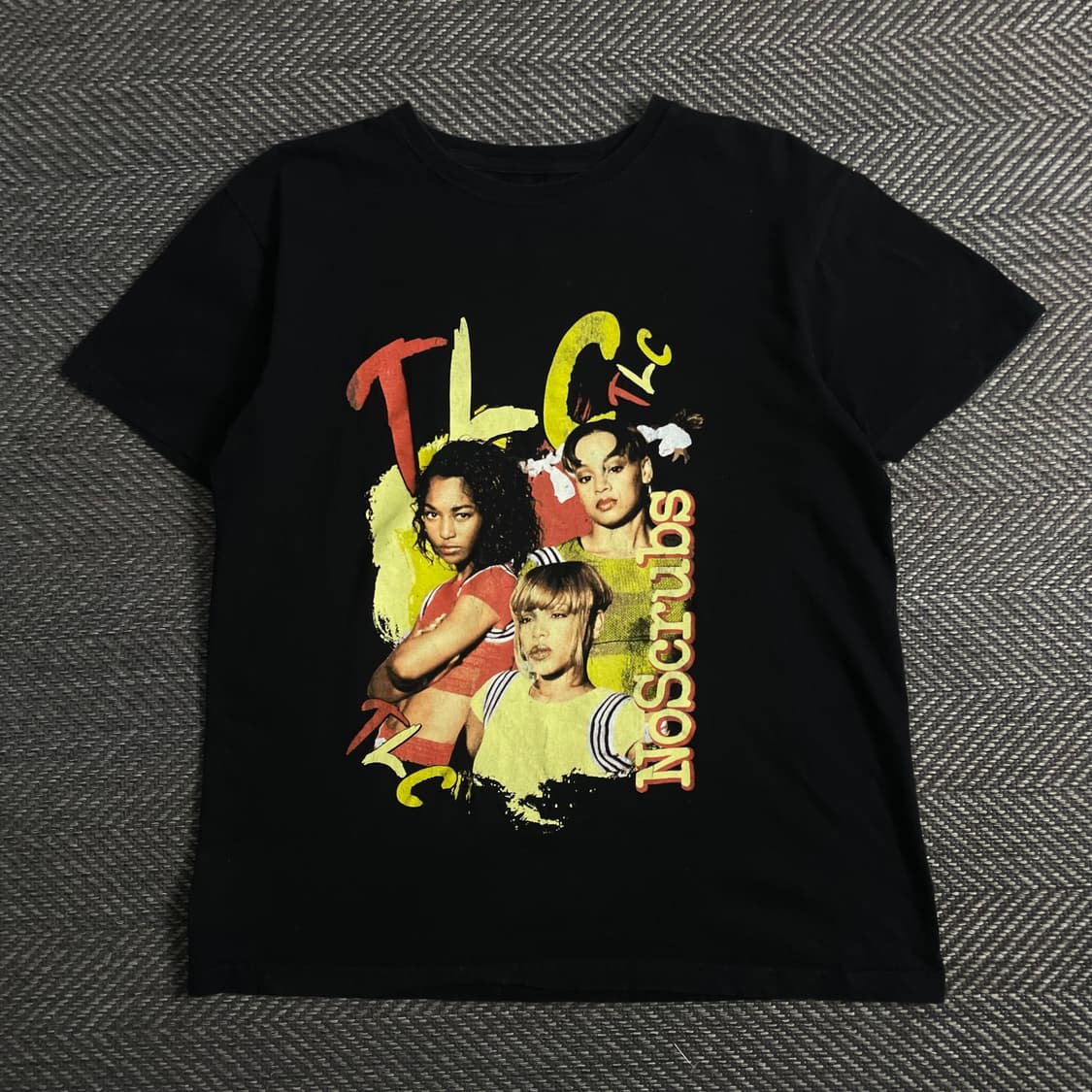 USA 빈티지 TLC 힙합 프린팅 반팔 티셔츠y 3906 상품이미지2