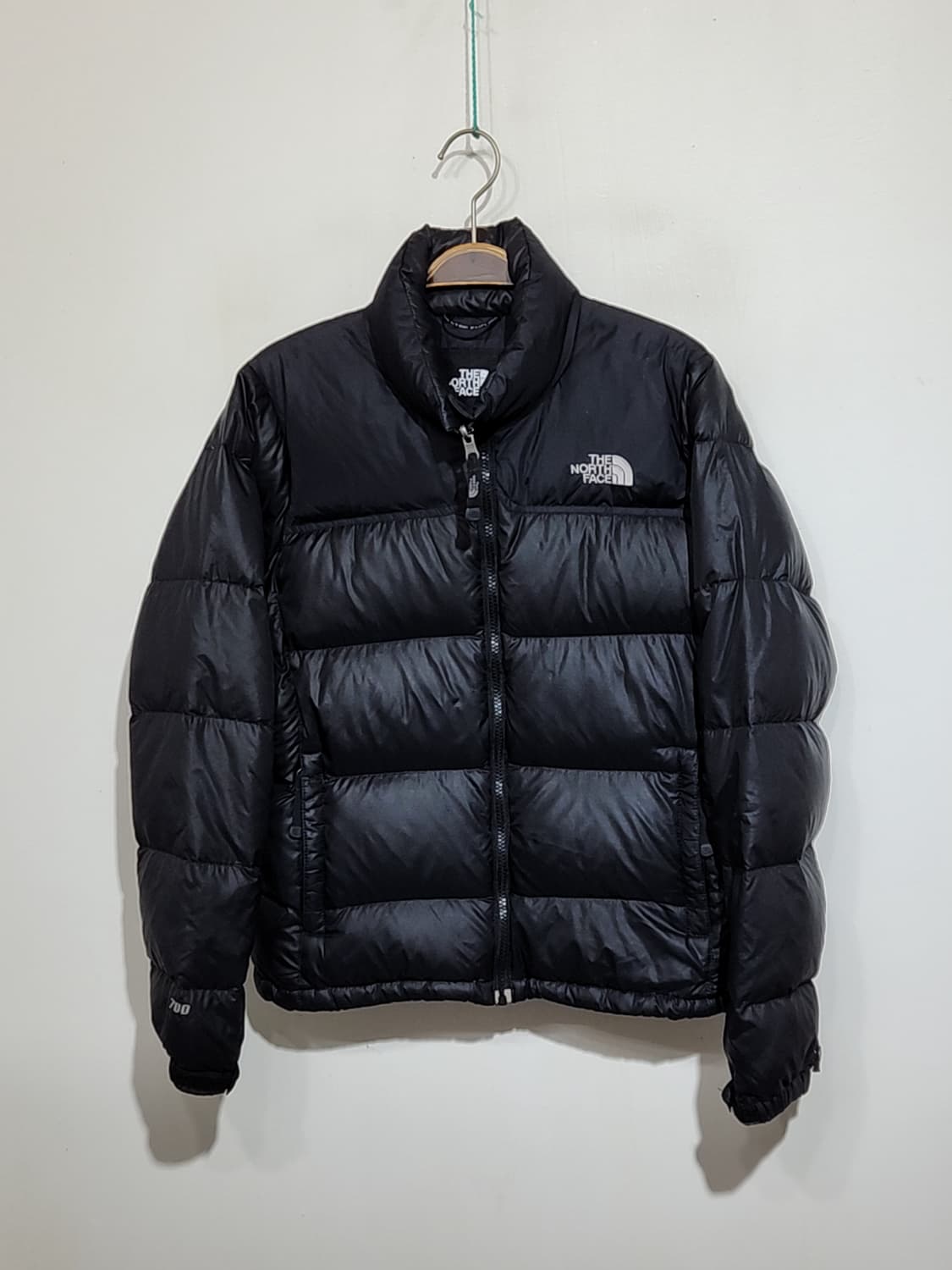 (M) 노스페이스 눕시패딩 점퍼 블랙 거위털 700 구스다운 자켓 상품이미지1