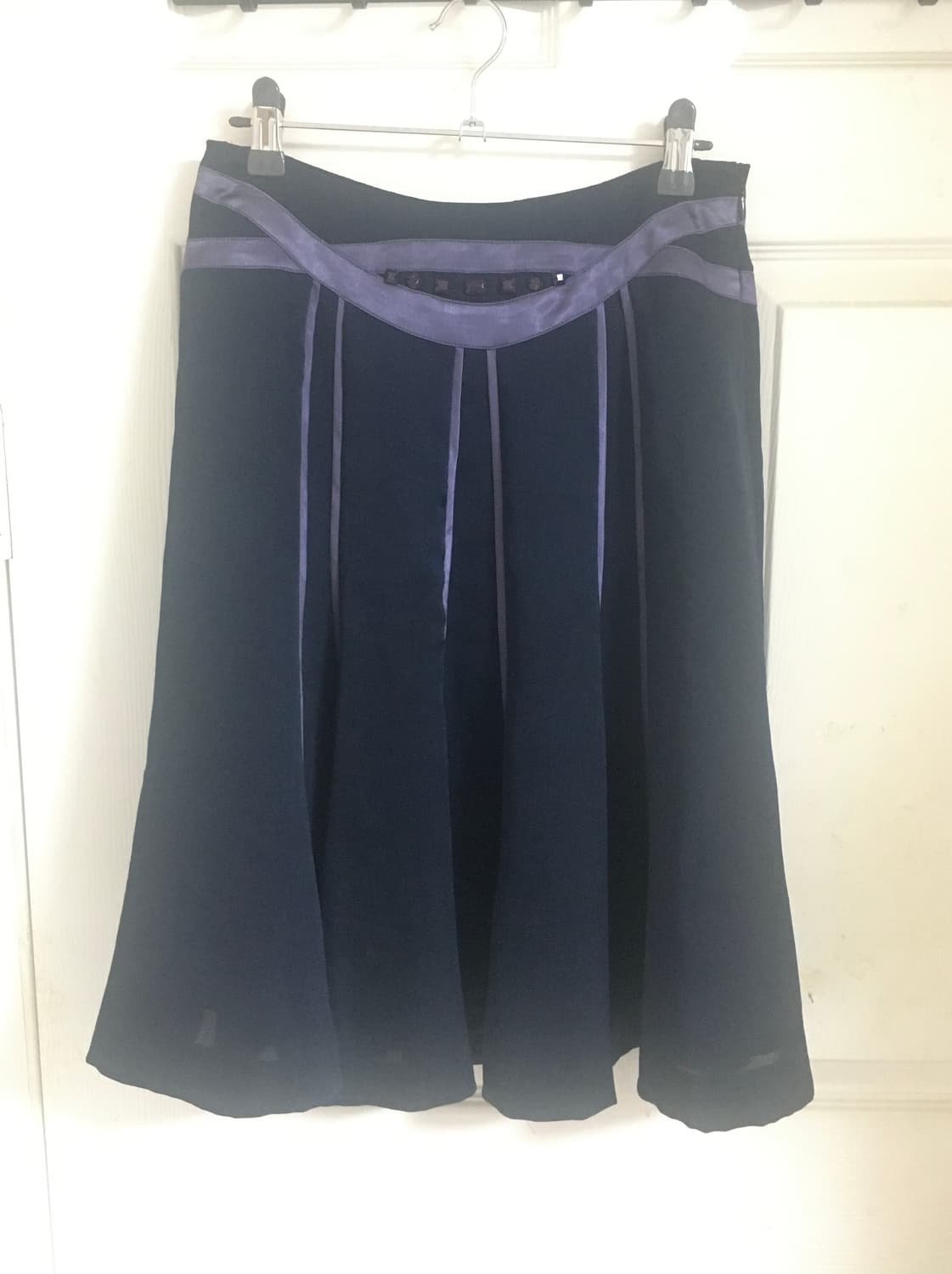 Zishen 원석 미디 플레어 스커트 상품이미지1