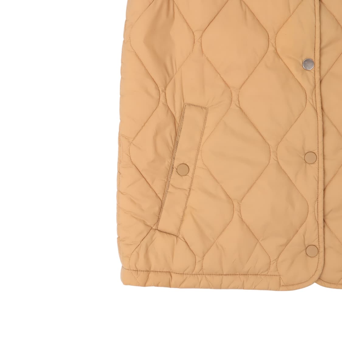 라코스테 베이지 퀄팅 베스트 상품이미지4