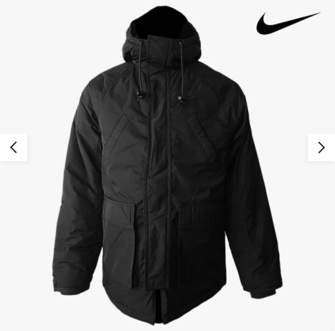 나이키 플리스 써마 핏 패딩 파카 fz0870-010 상품이미지1