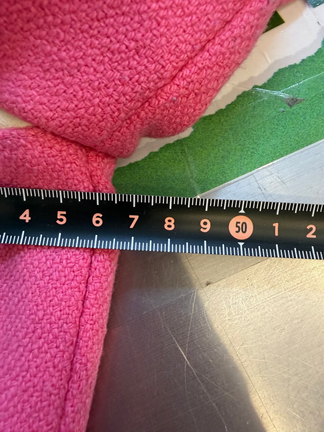 생 로랑 핑크 울 바시티 자켓 상품이미지6