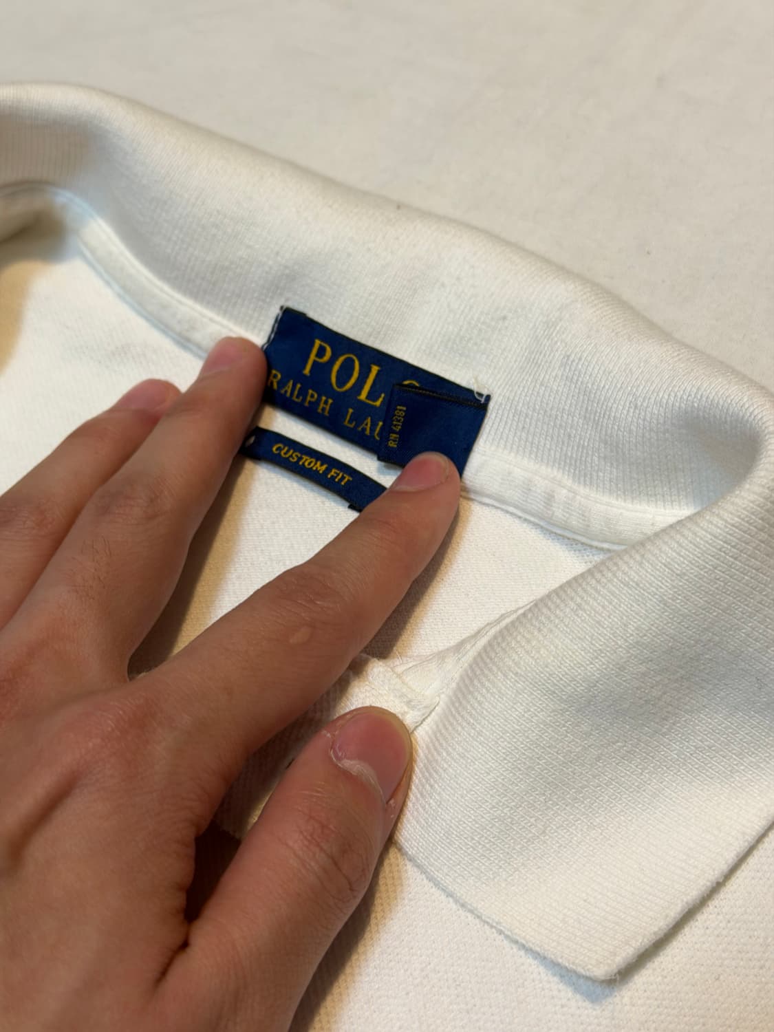 폴로 랄프로렌 빅포니 치프키프 카라티 네이비 화이트 상품이미지4