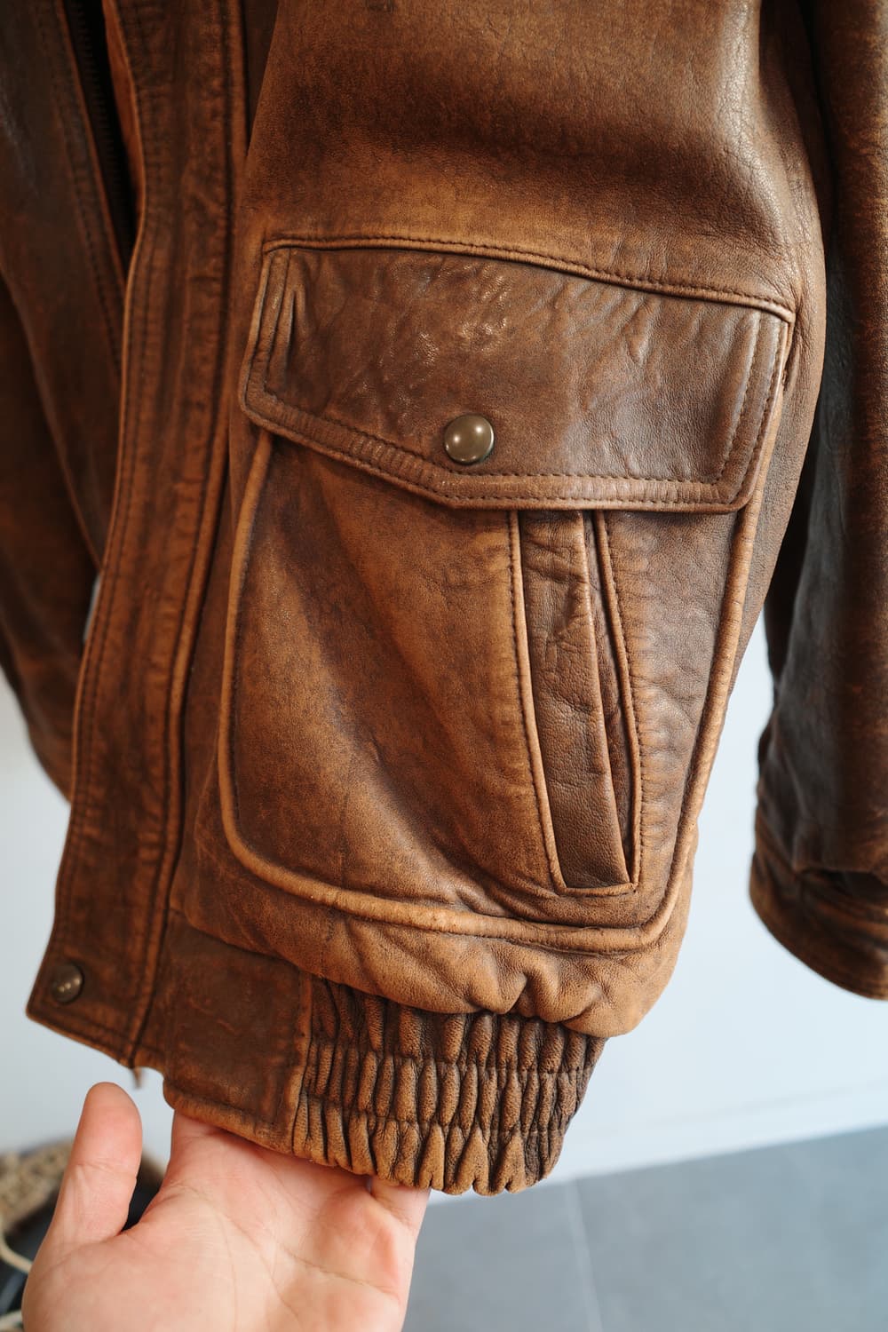 Japan brand 양가죽 점퍼  상품이미지7