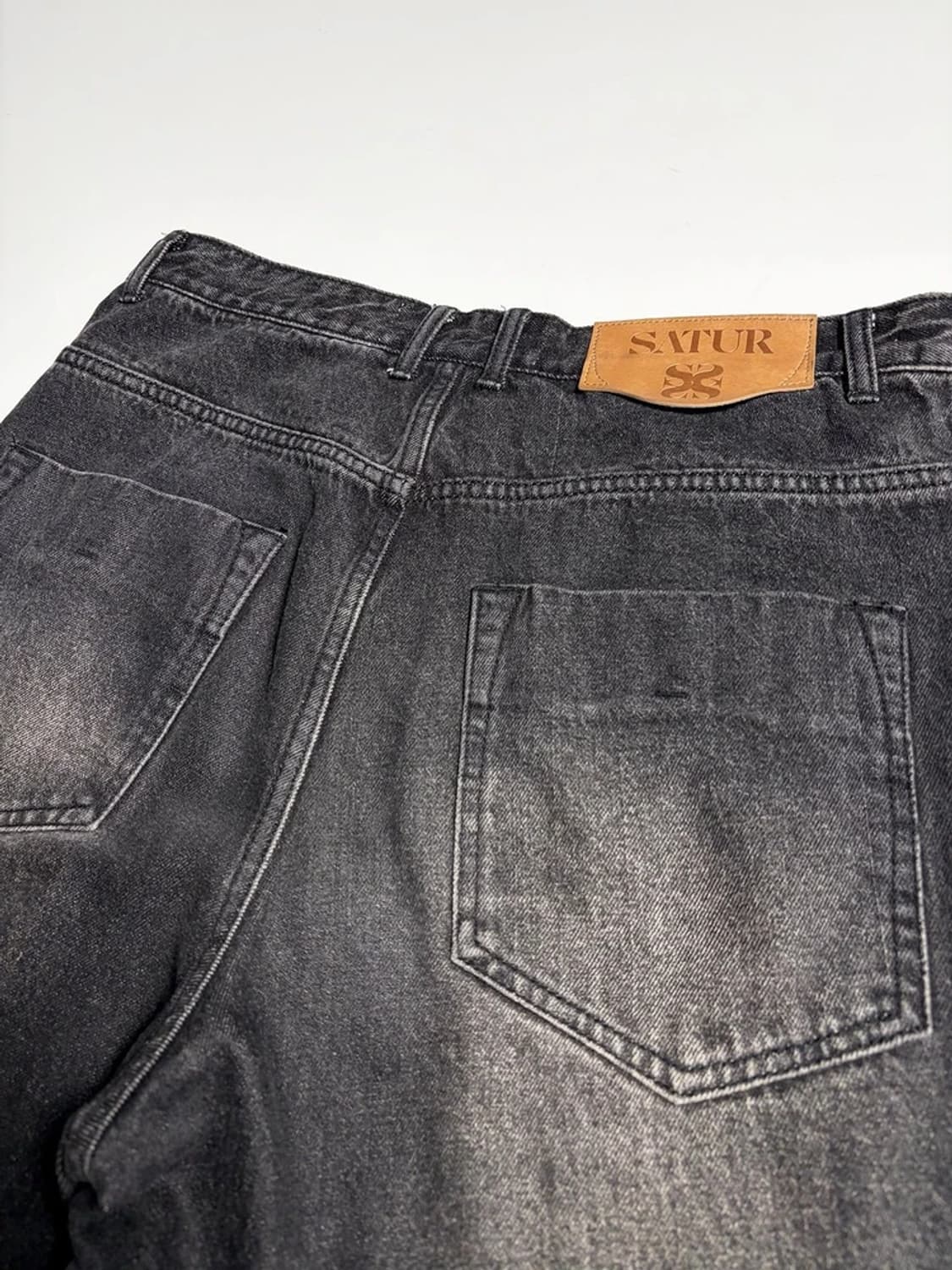 세터 SATUR 24SS 브루클린 뉴트로 와이드 워시드 데님팬츠R2057 상품이미지5