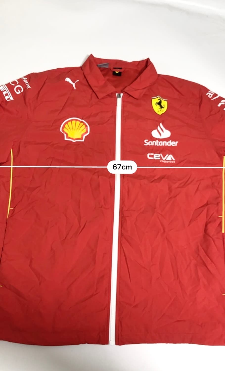 푸마 페라리 F1 Team 바람막이 자켓 XL 상품이미지10