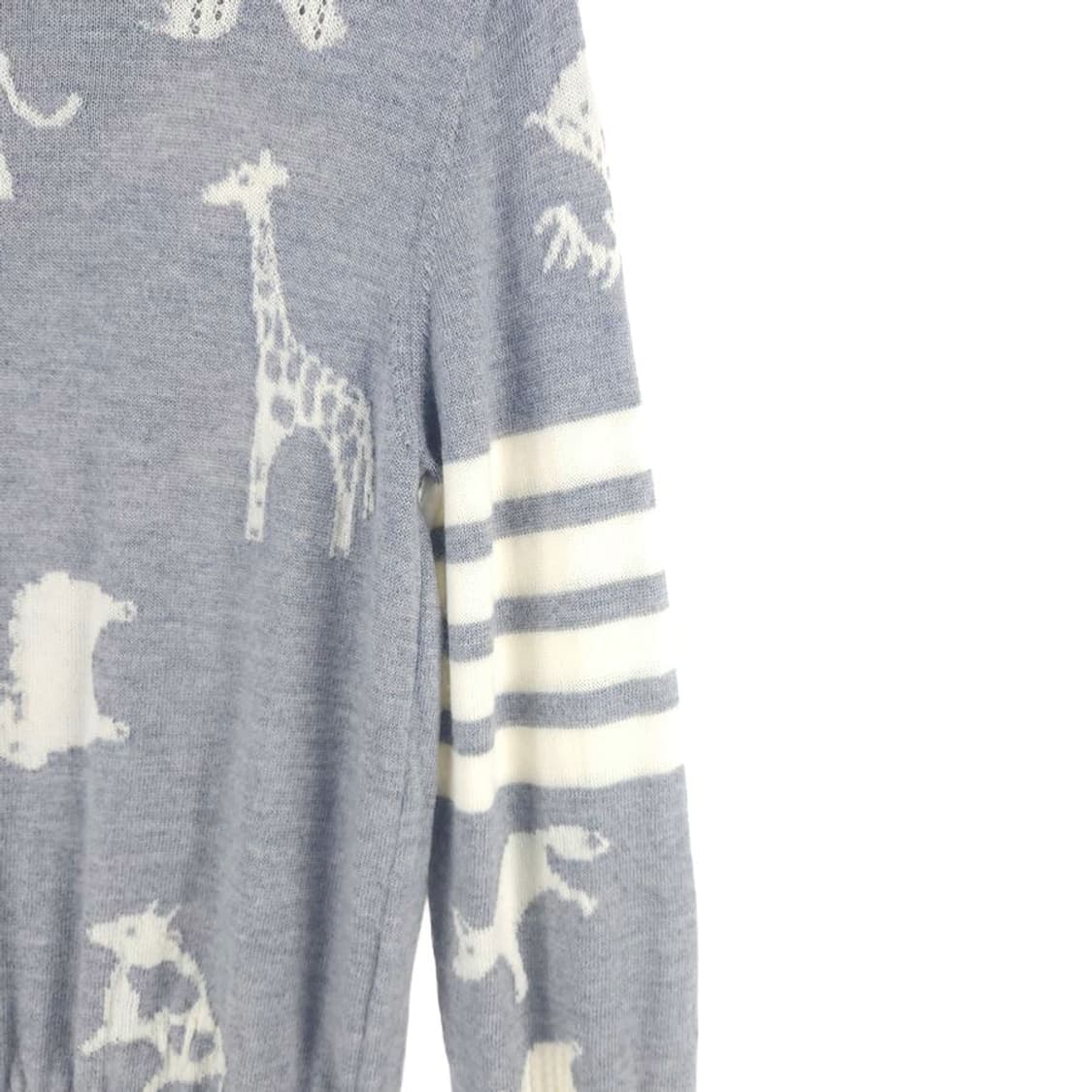 [여42]톰브라운 애니멀 패턴 니트[Y61-316] 상품이미지4