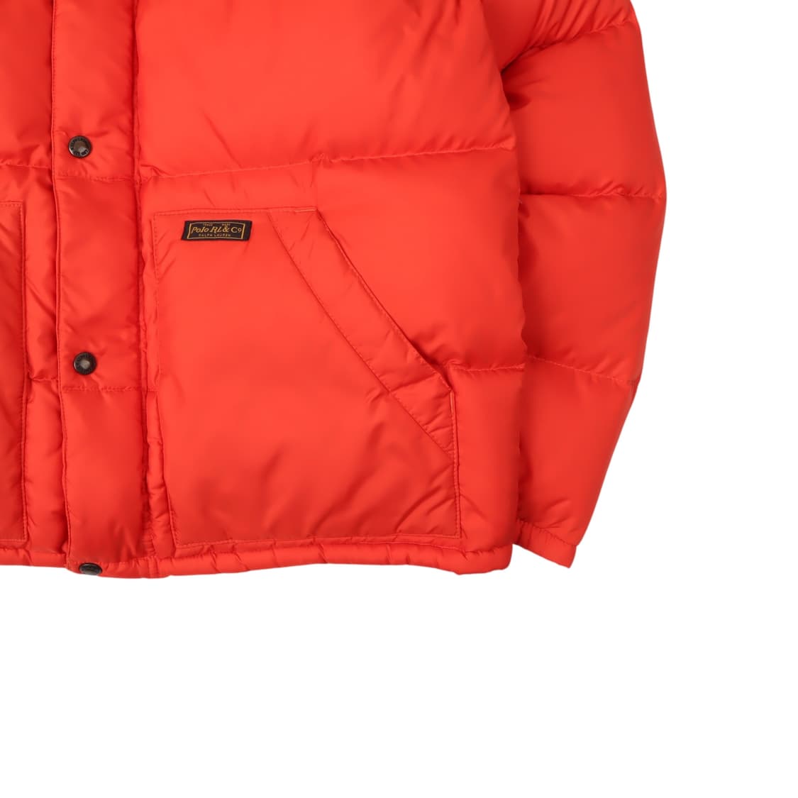 폴로 랄프로렌 오렌지 마운틴 후디드 덕 다운 패딩 상품이미지4