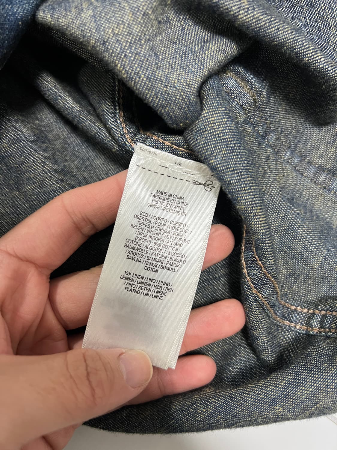 택포45) RRL 더블알엘 셀비지 데님 엔지니어 자켓 S 하트빌 워시 상품이미지5