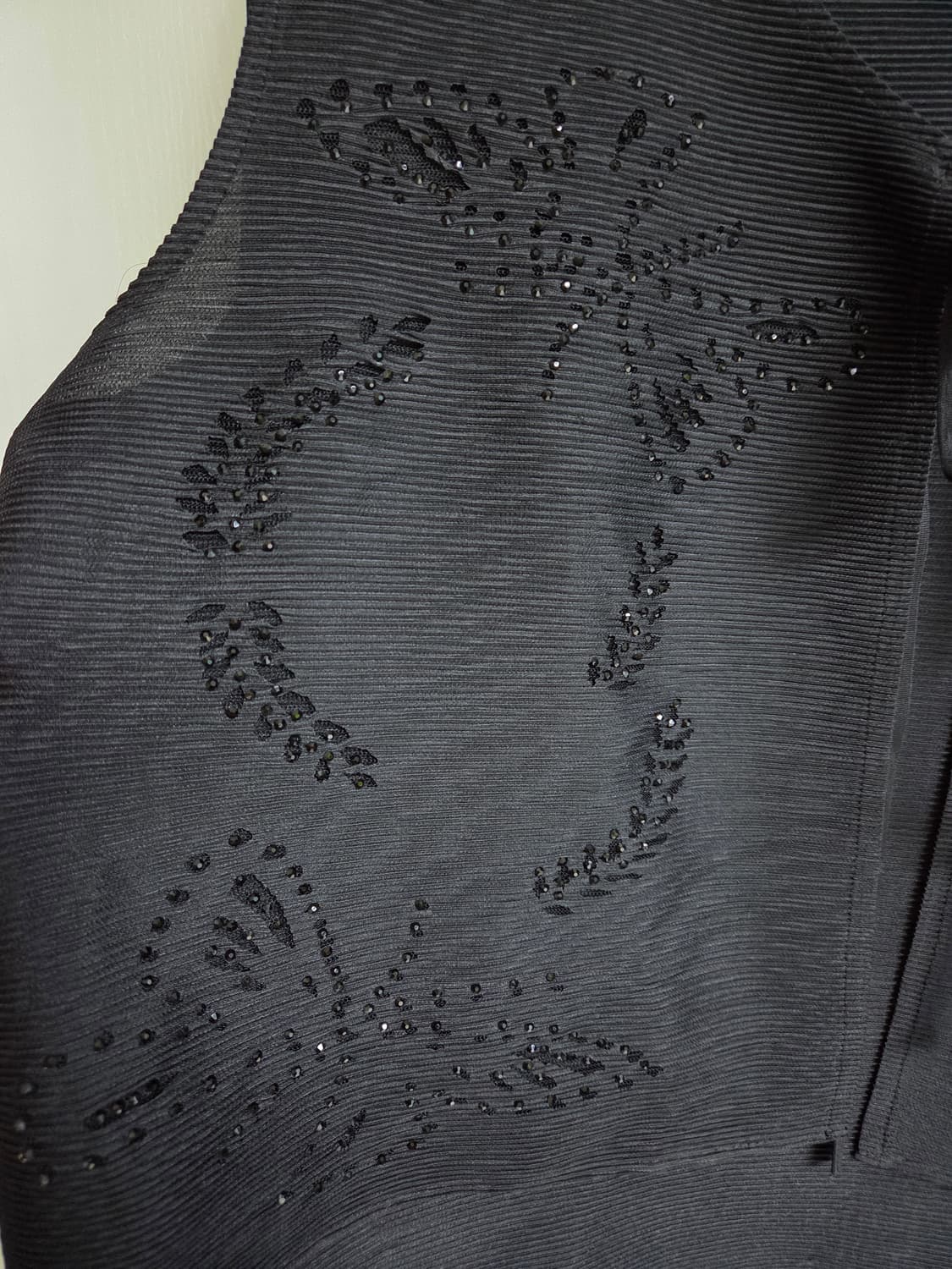 플리츠 원피스 가디건 비즈장식 디테일 상품이미지5