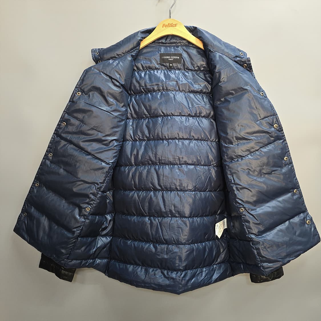 코데즈컴바인 basic 경량 다운자켓 블랙 100 상품이미지4