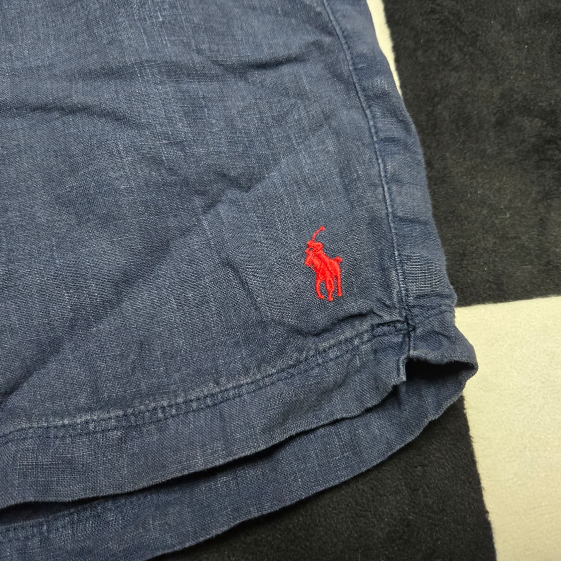 M 폴로랄프로렌 프렙스터 린넨 네이비 릴렉스핏  상품이미지3