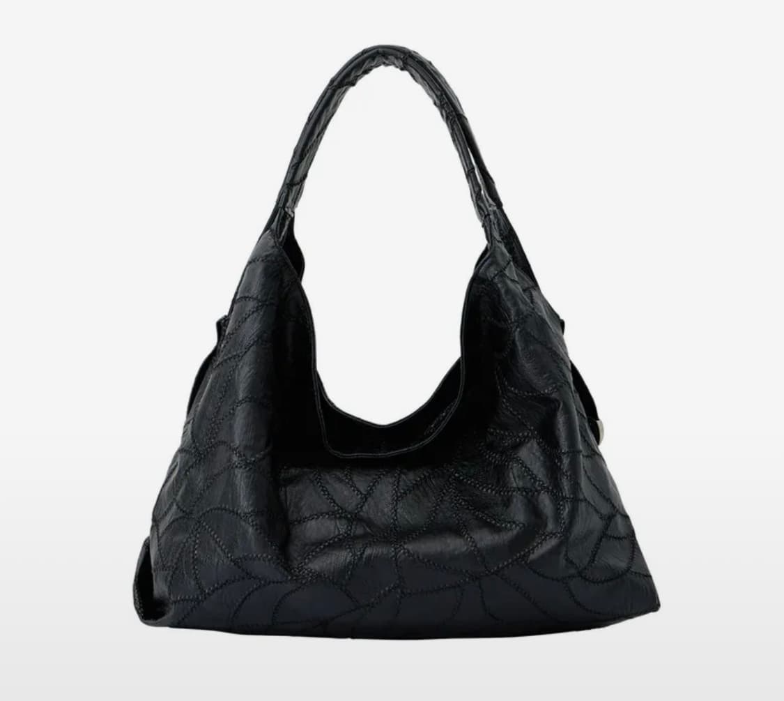 샌드뮤지엄 CACTUS HOBO BAG 블랙 상품이미지2