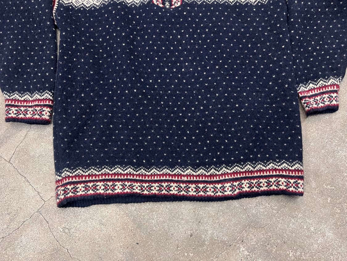 노르웨이 노르딕 울 스웨터  상품이미지5