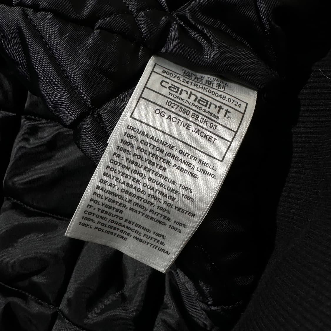 칼하트 WIP OG 덕액티브 워크 자켓 상품이미지8