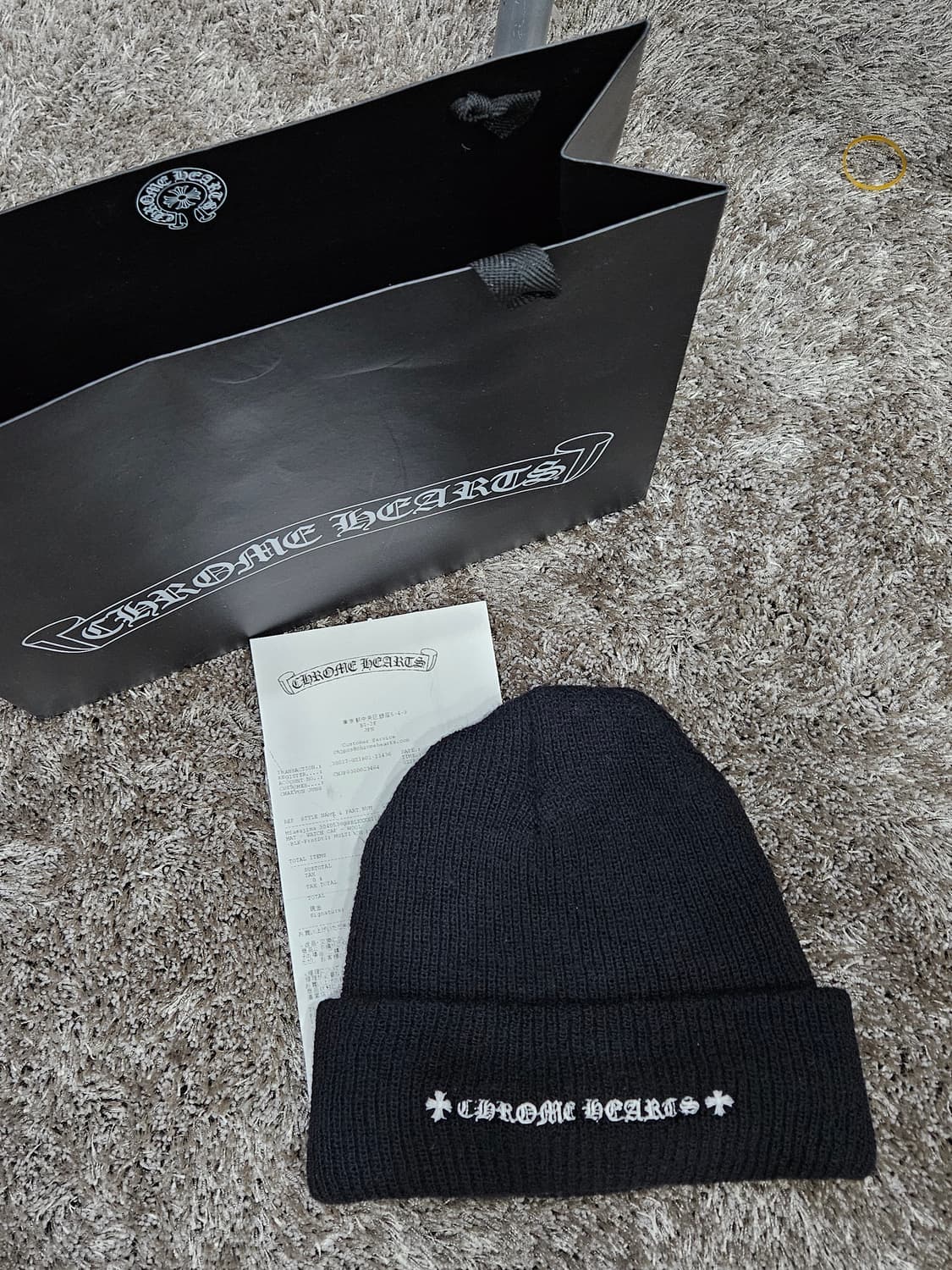 (원빈,지젤님 착용)정품 크롬하츠 비니 판매합니다! 상품이미지2