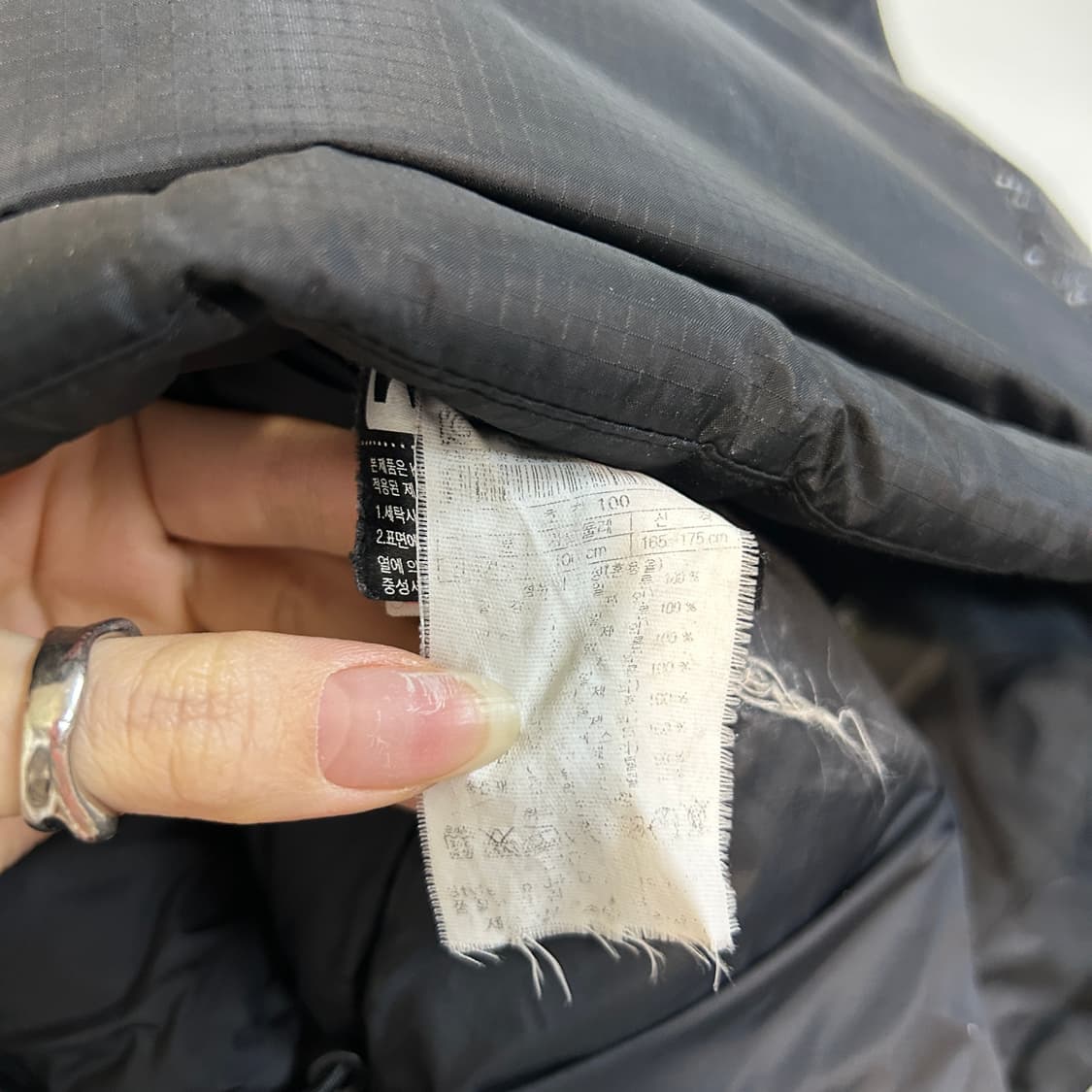 코오롱 여성 구스다운 패딩 100 상품이미지4