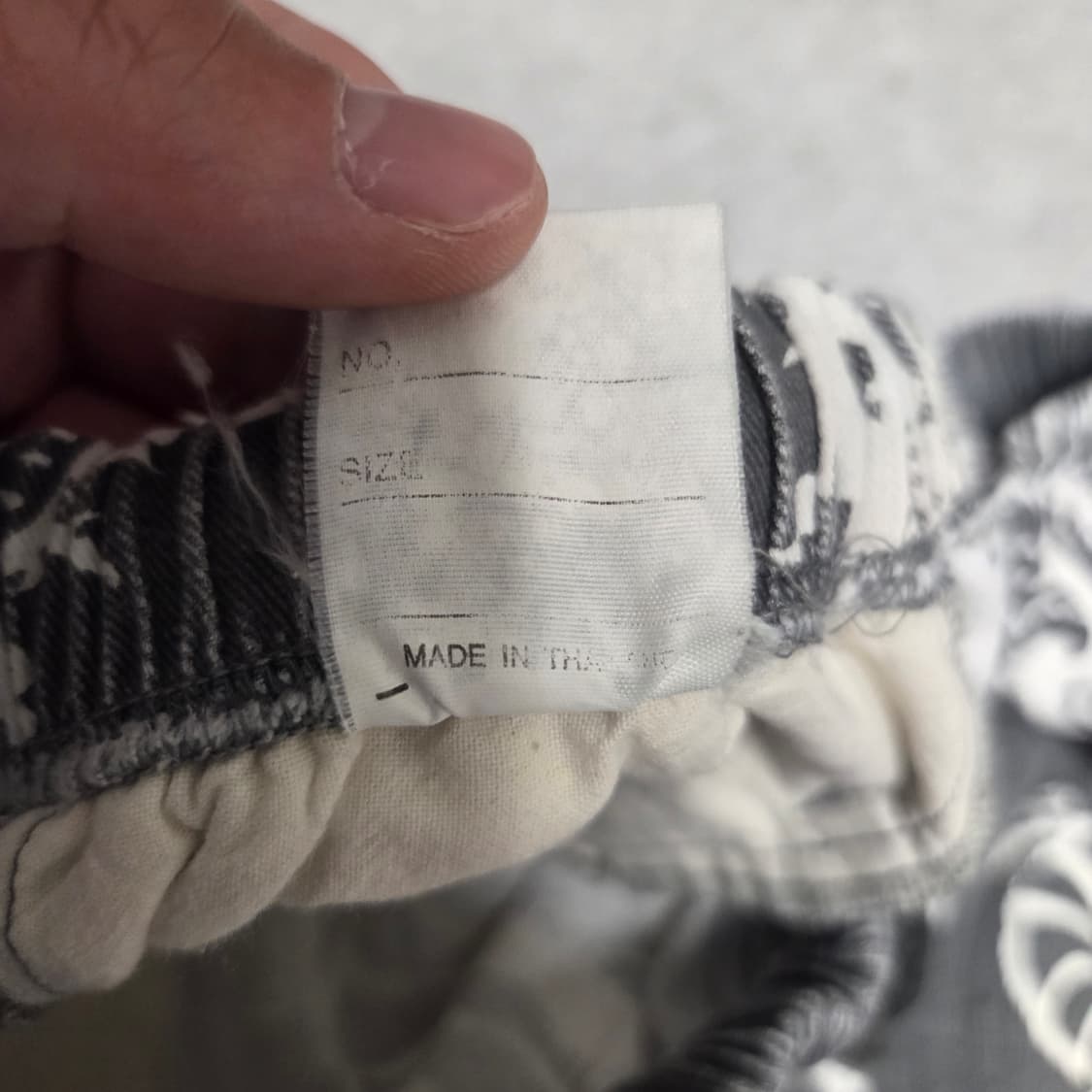 태국제 전통 패턴 하프 팬츠 Free 상품이미지3