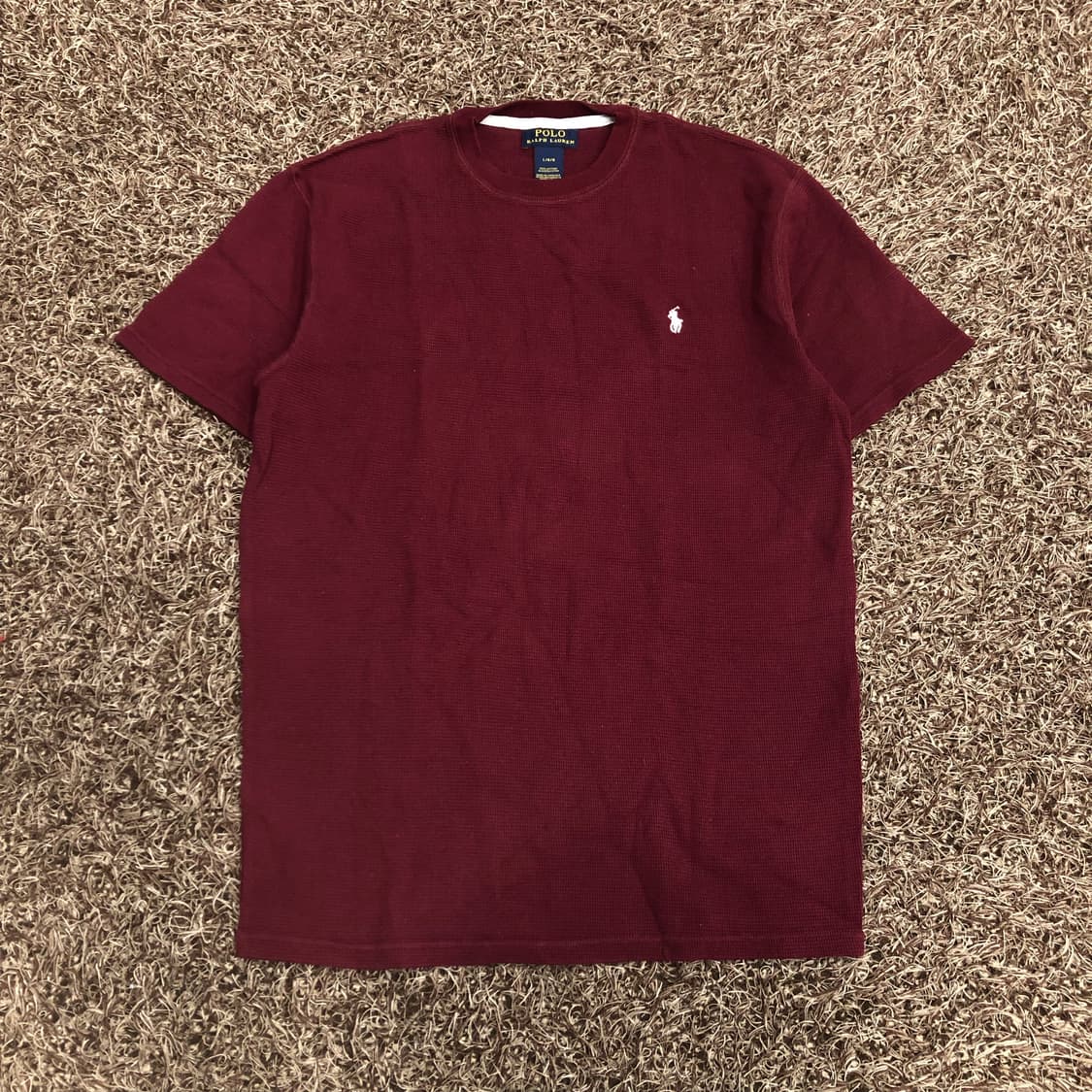 폴로 랄프로렌 와플 반팔 티셔츠 상품이미지1