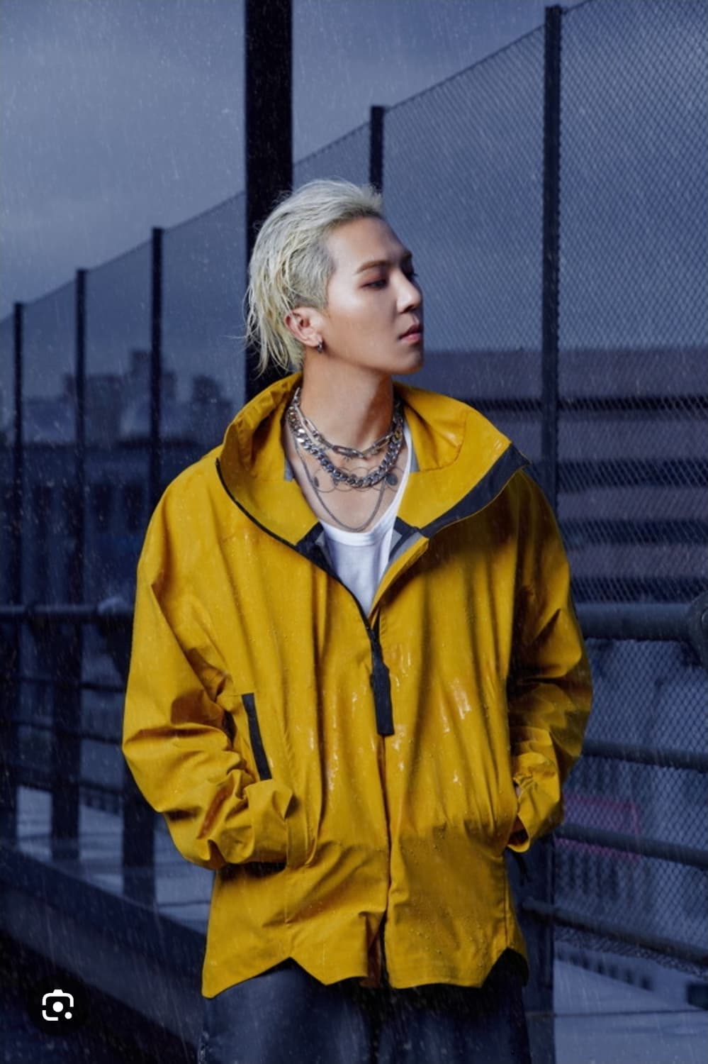 아디다스 x 송민호 마이쉘터 레인 바람막이 자켓 2XL size 상품이미지1
