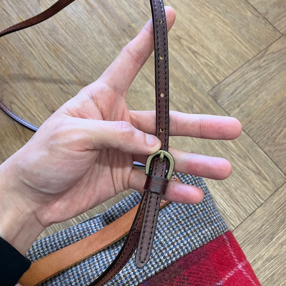 N79 해리스트위드 크로스백 상품이미지5