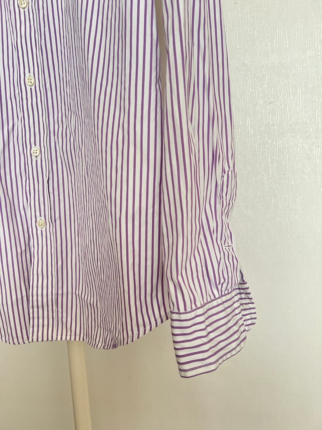 Ralph Lauren Purple Striped Shirt (Size 상품이미지5