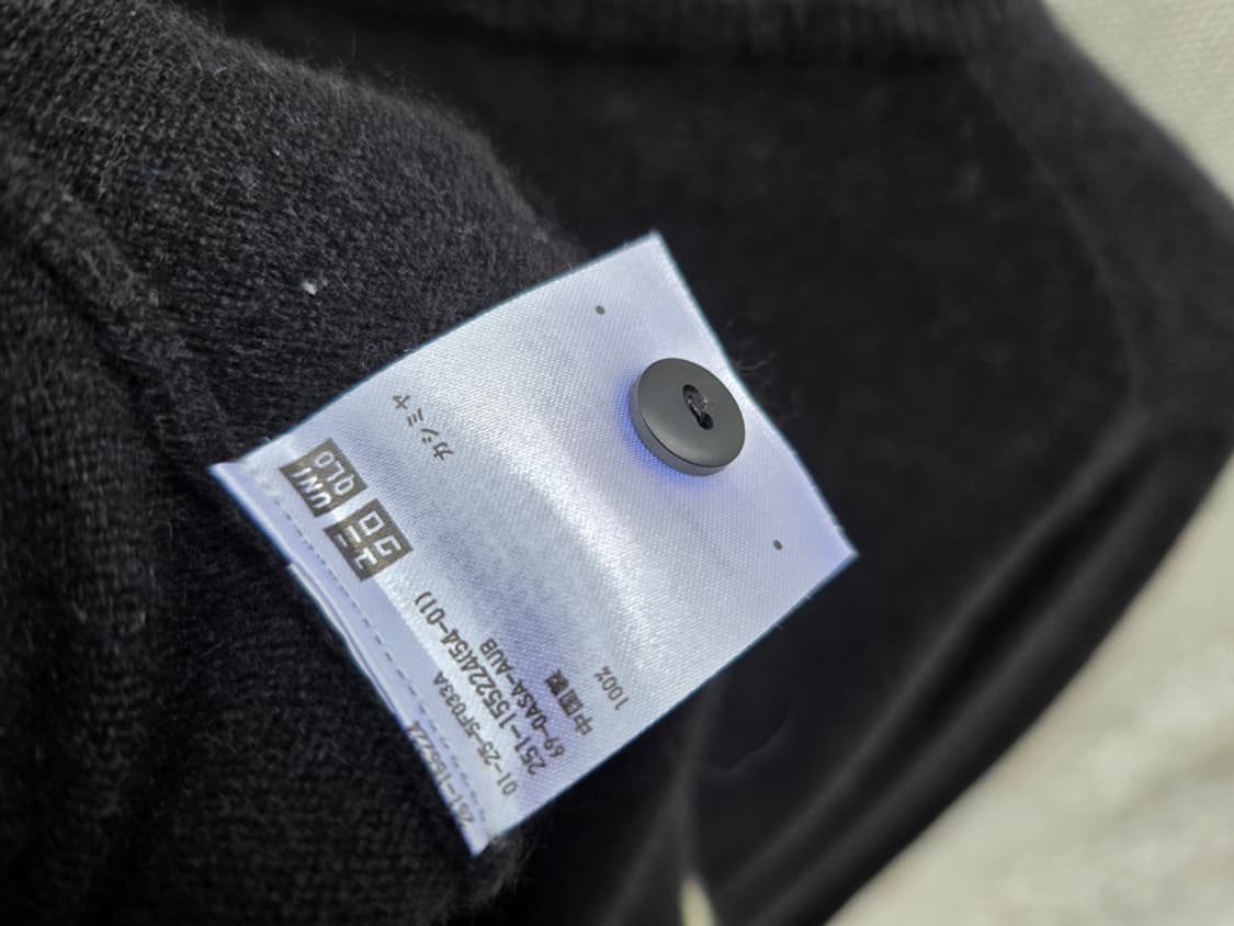 유니클로 이네스 드라 프레상쥬 캐시미어 100% 상품이미지6