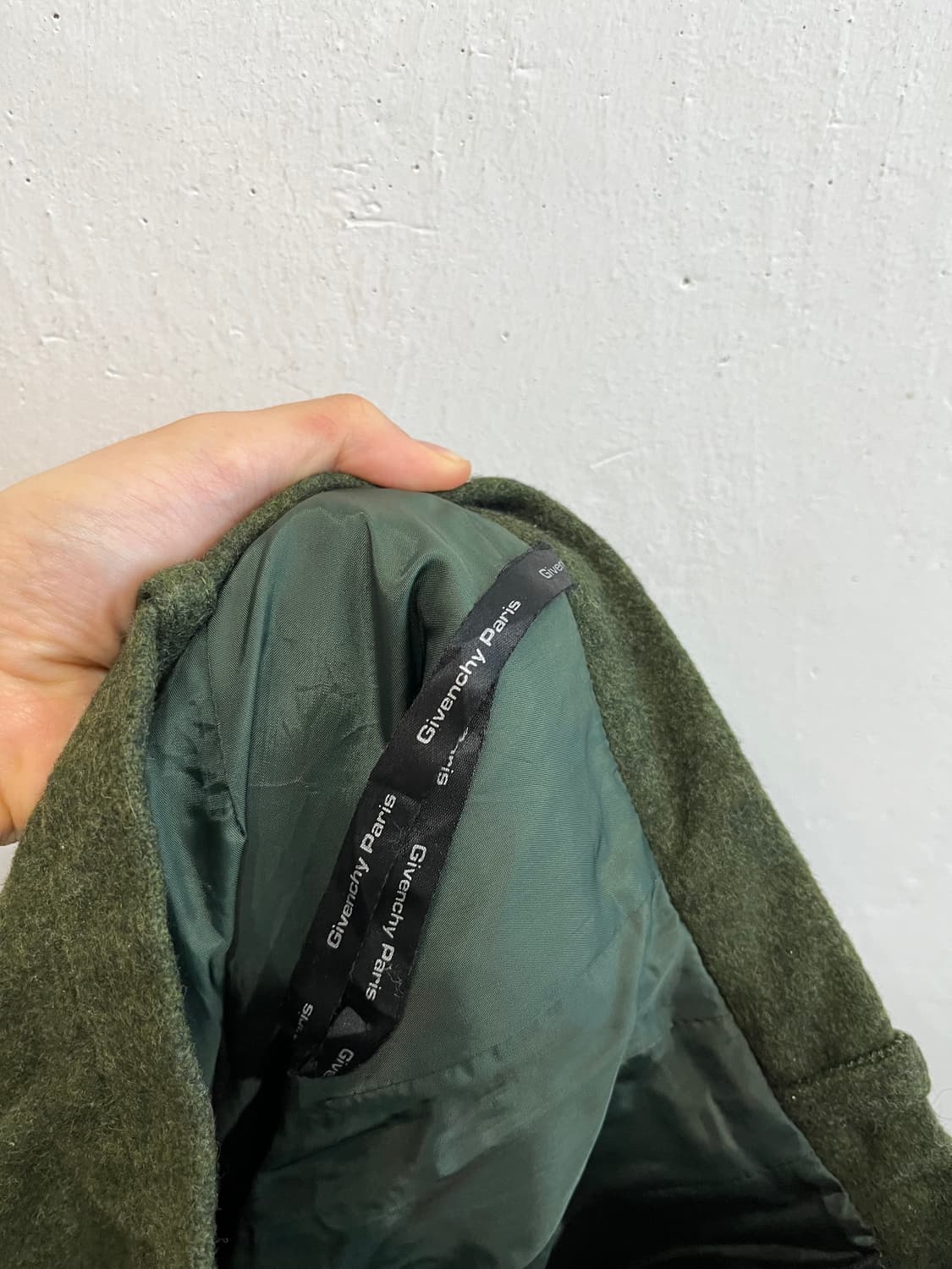 지방시 퓨어 실크 울 스커트 치마 Made in SWISS 상품이미지8