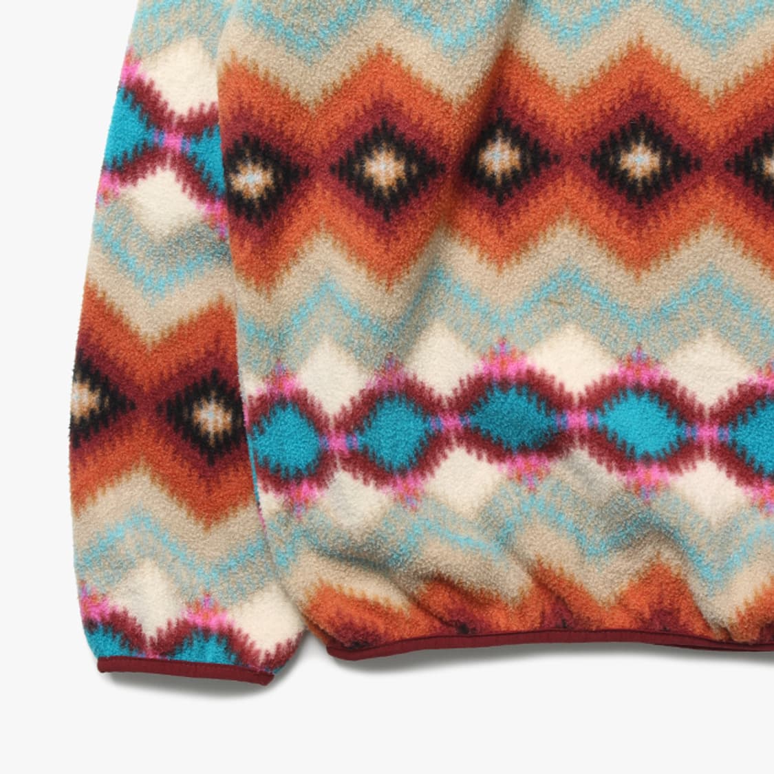  PATAGONIA "Beige Red Pattern Synchilla" 상품이미지3