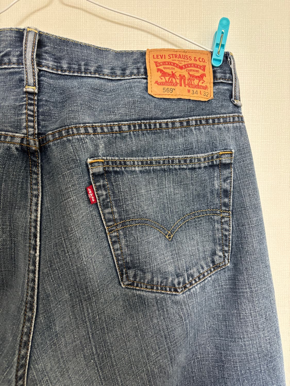 리바이스 569 34x32 상품이미지3