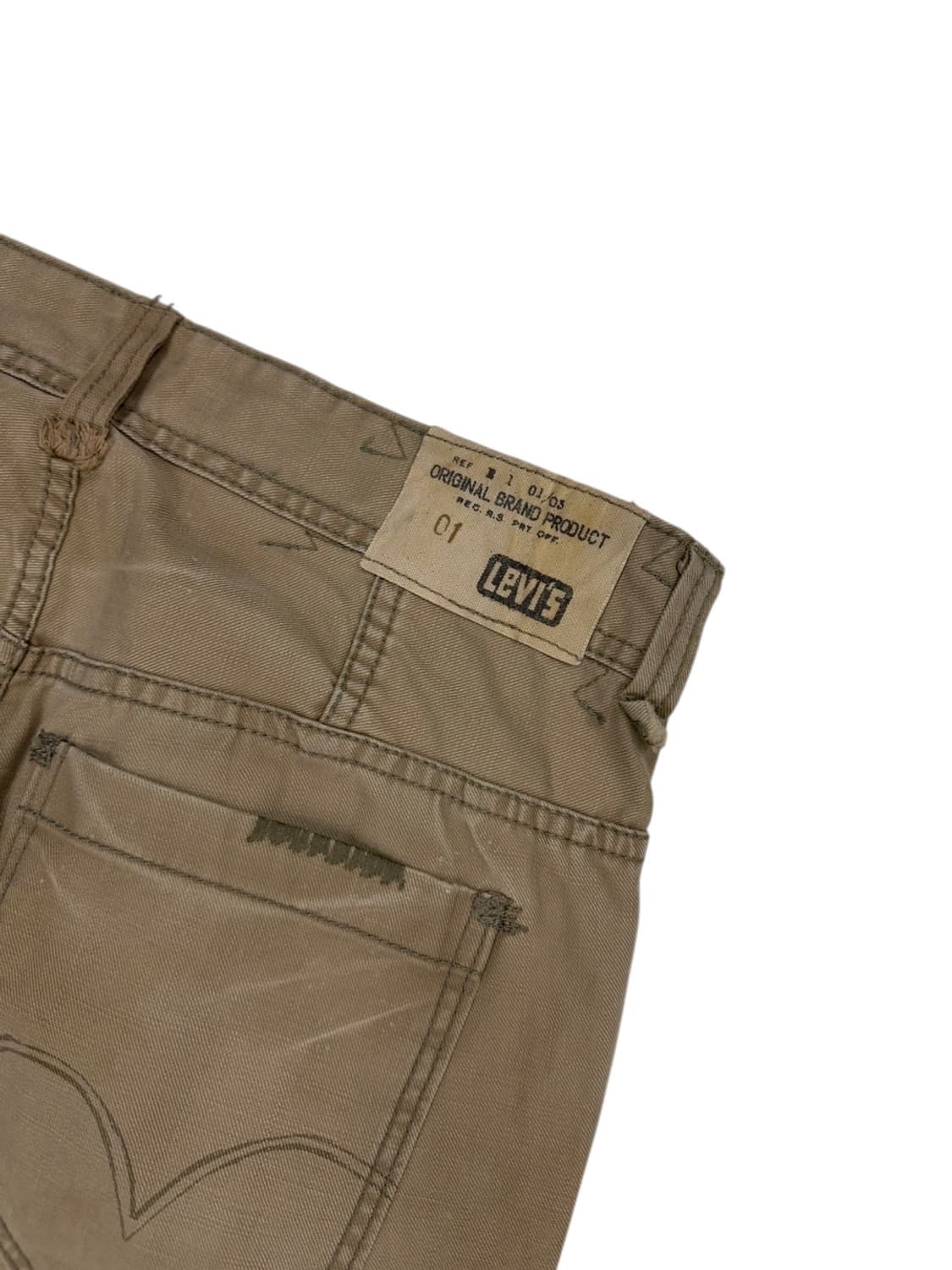 00s 리바이스 면바지 베이지 (32)  상품이미지8