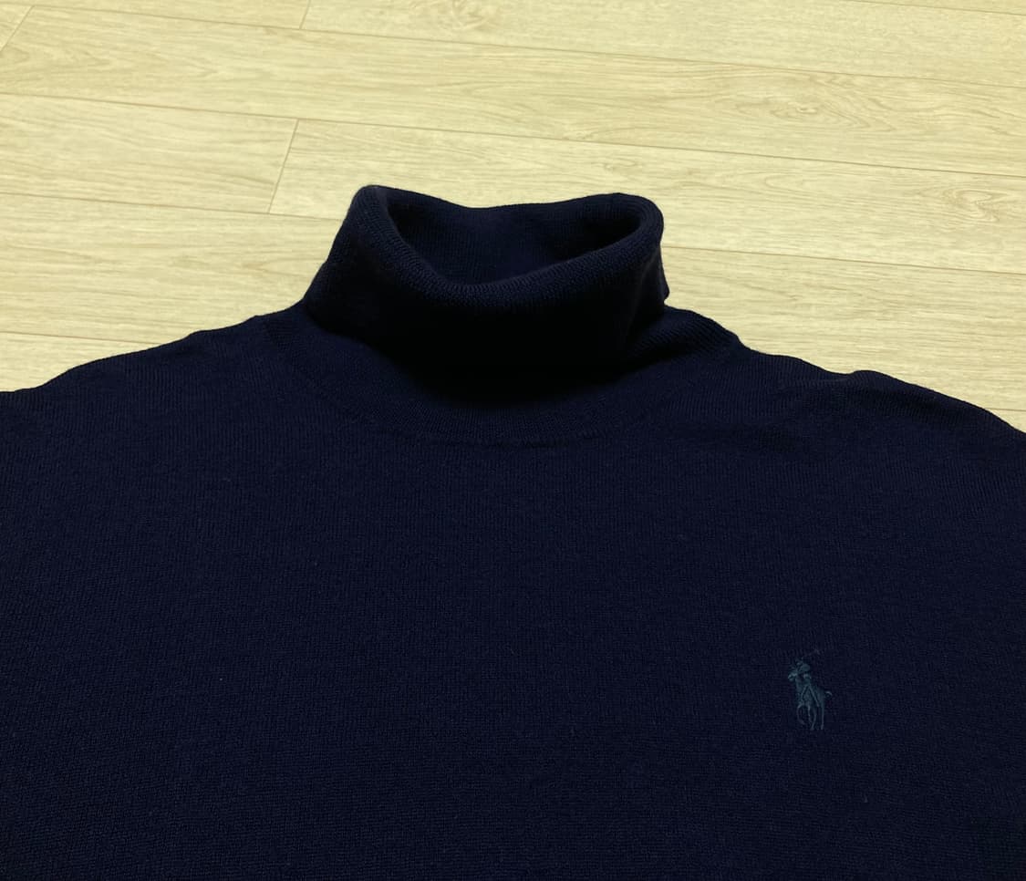 폴로 터틀넥 니트 100(XL) 판매 상품이미지3