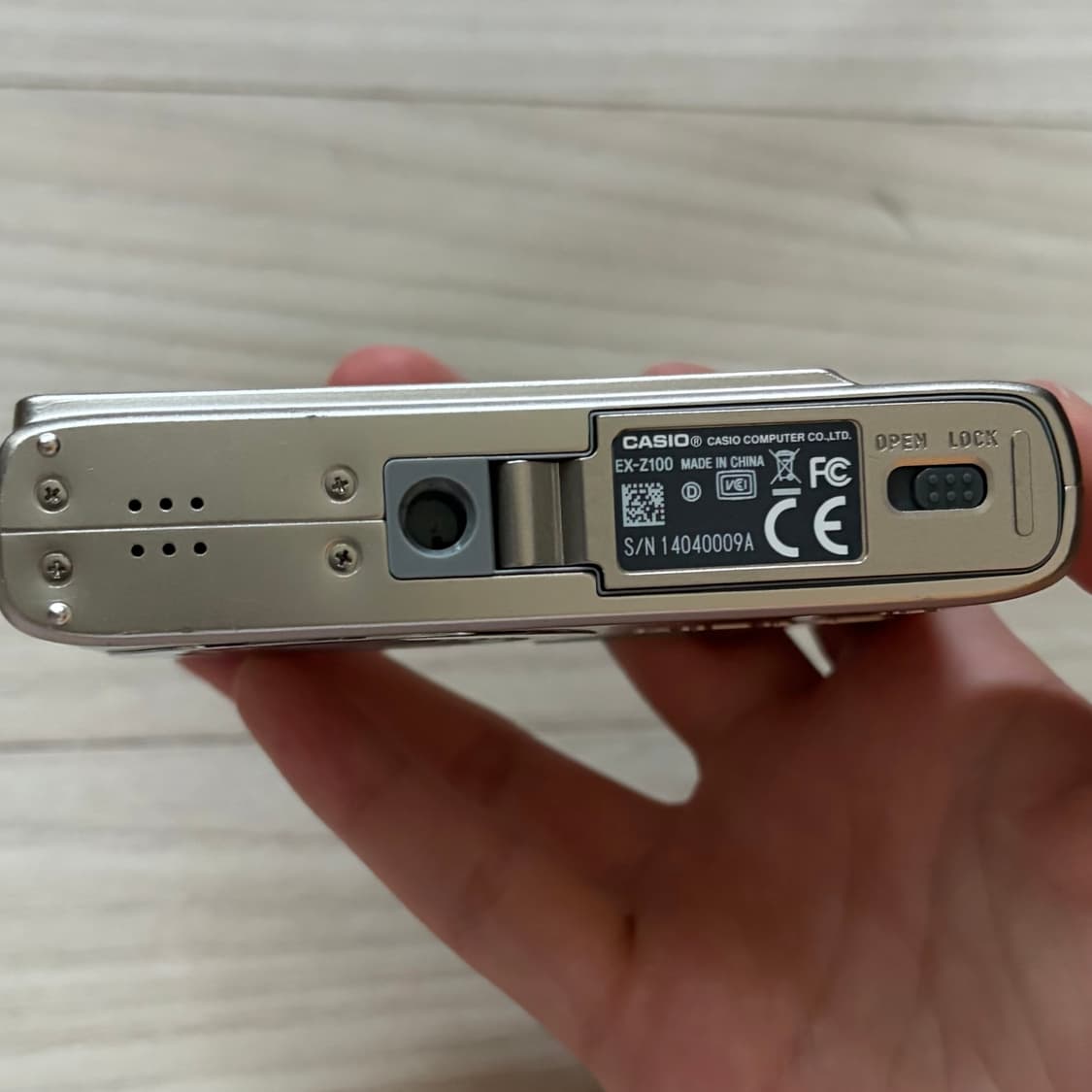 카시오 엑슬림 z100 casio ex-z100 상품이미지5