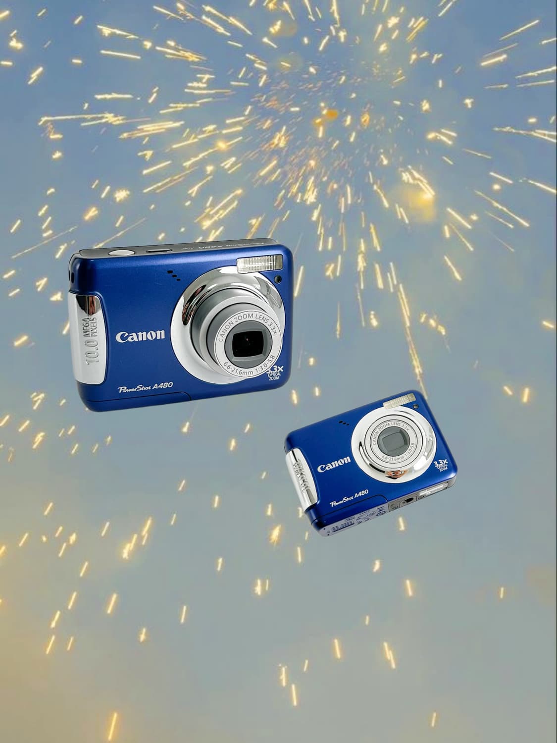 굿컨디션!) 캐논 파워샷 a480 Powershot 빈티지 디카 상품이미지1