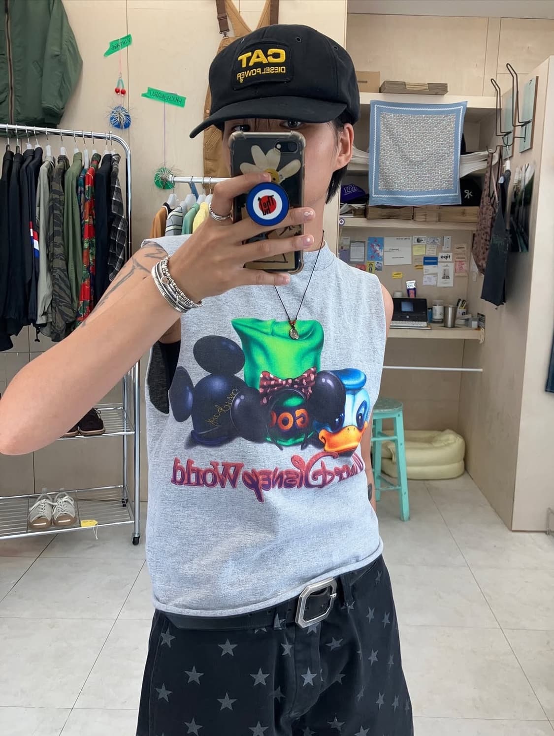 WALT DISNEY World cutting sleeveless 상품이미지7