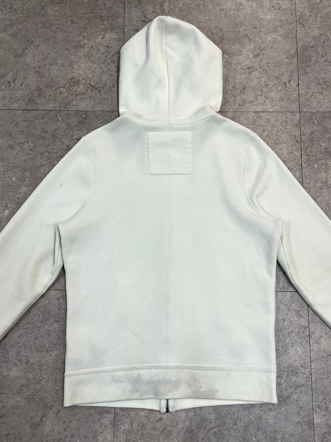 홀리스터 기모 후드집업 화이트 L #csz3945 상품이미지7