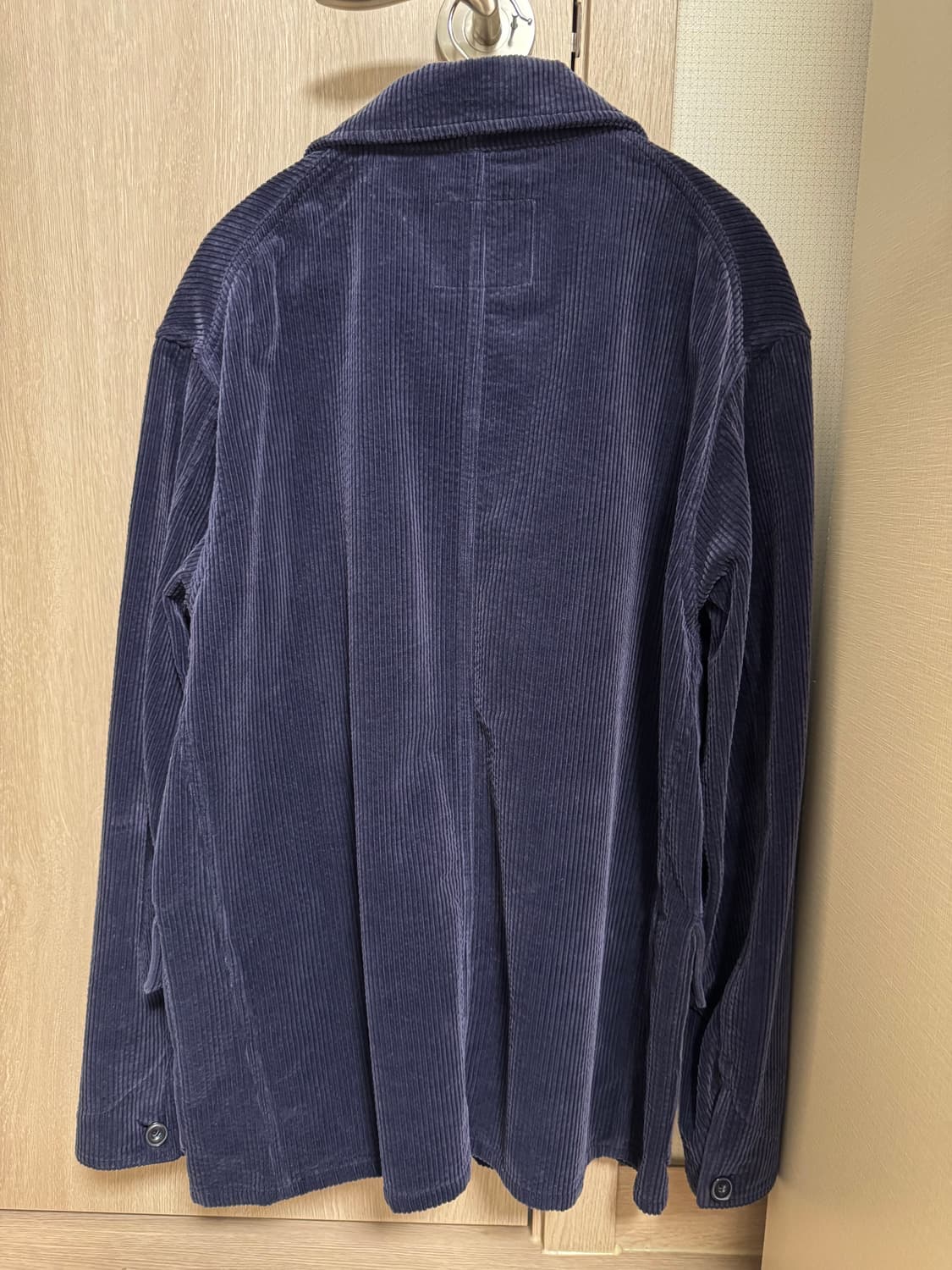 홀리선 코듀로이 커버올 자켓 인디고 네이비 M 상품이미지3