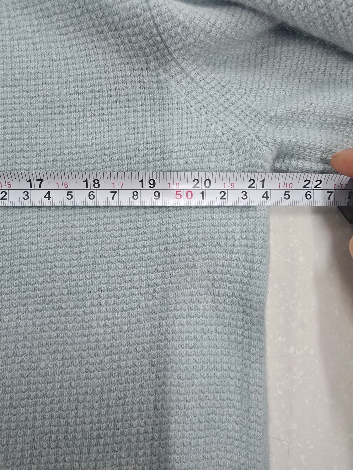 솔리드옴므  카라 니트 긴팔티 캐시미어 상품이미지7