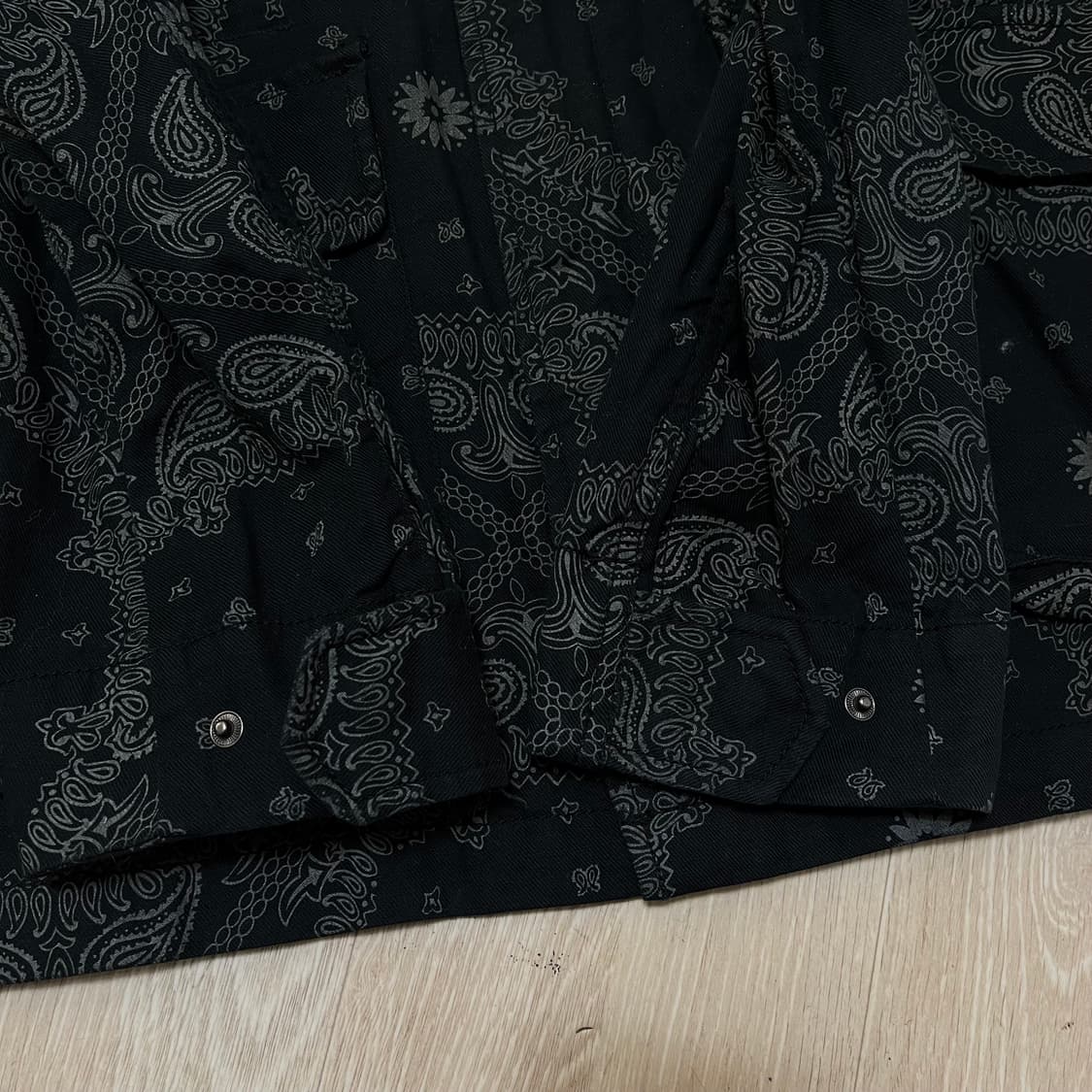 코데즈컴바인 페이즐리 M65 야상 자켓 L/100 상품이미지6