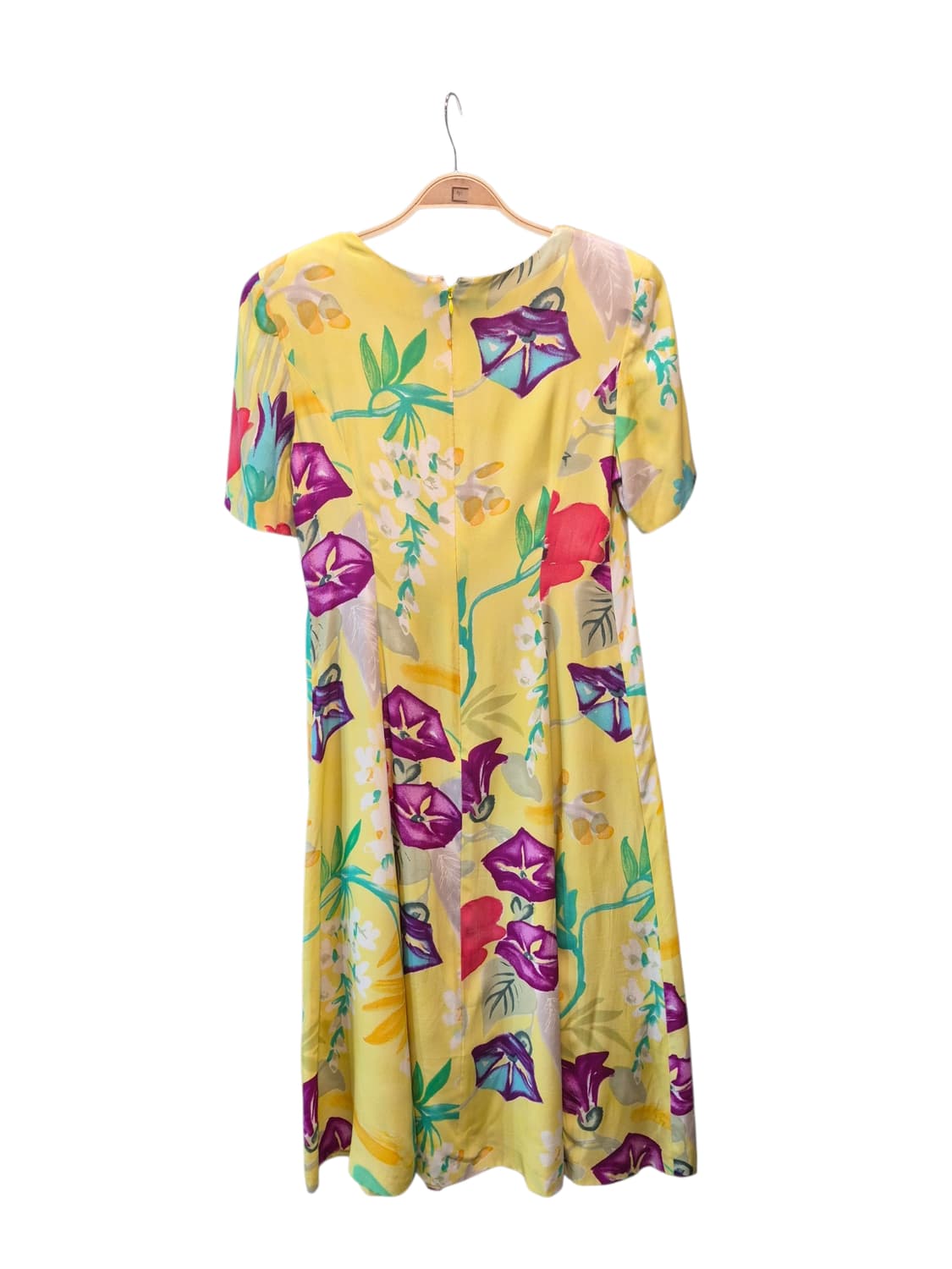 A.Lancetti 옐로우 플라워 롱 원피스 상품이미지2