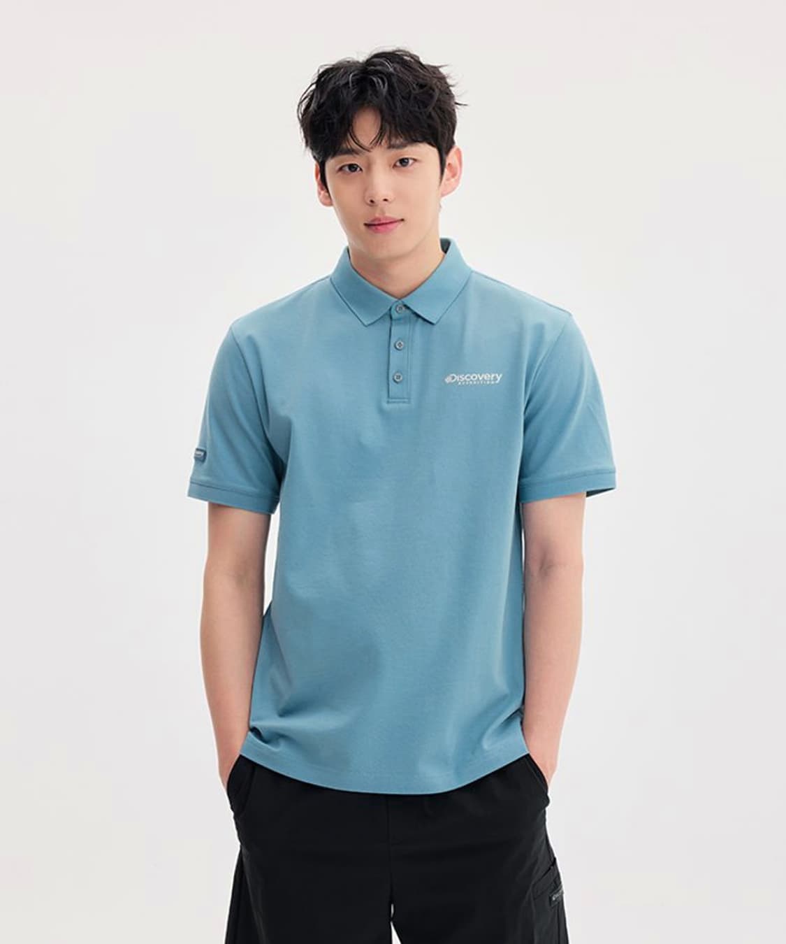 디스커버리 최신형 25ss 프리미엄 리갈가공 반팔 카라티 폴로 셔츠 XL 상품이미지2